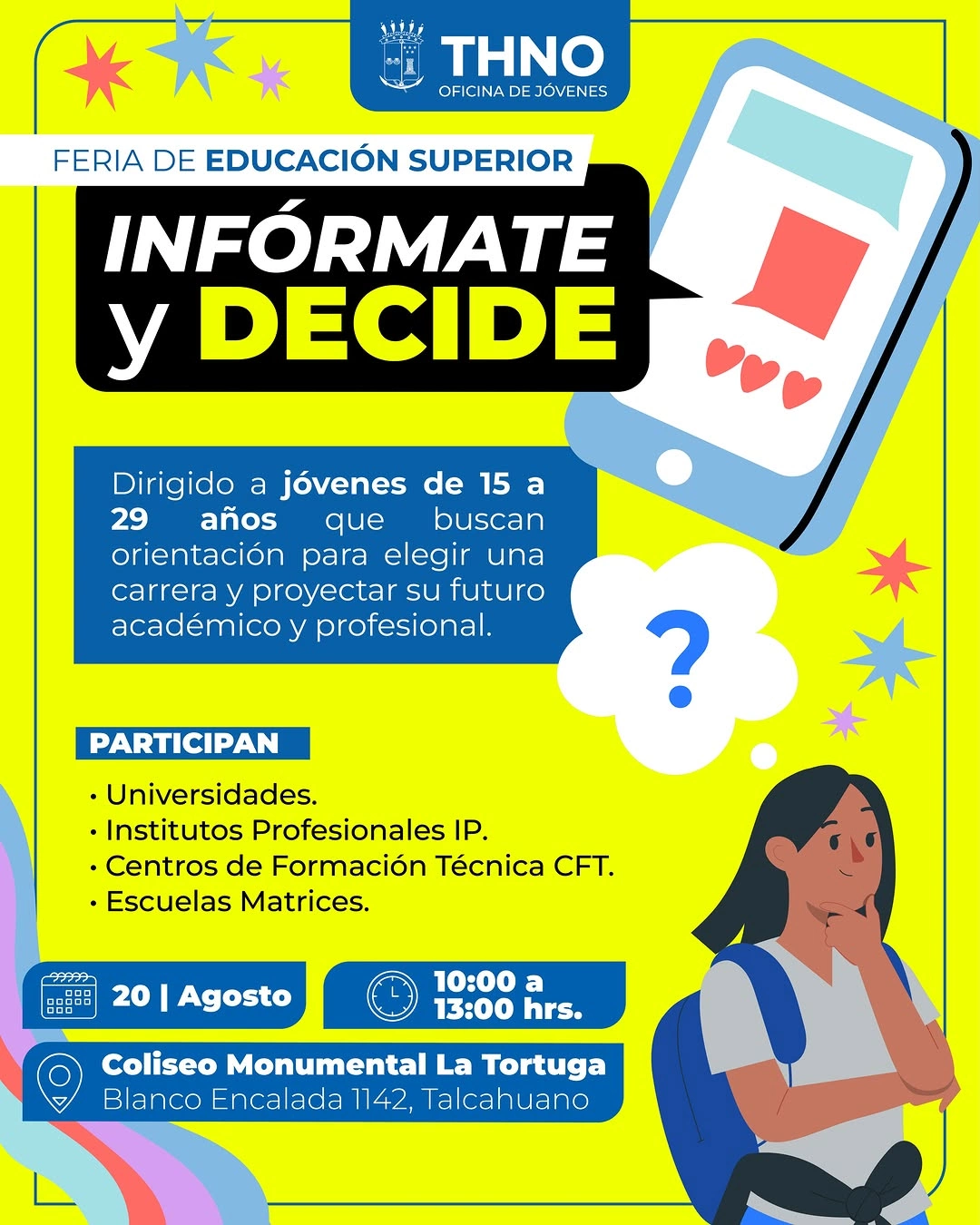 Feria de Educación Superior 'Infórmate y Decide'