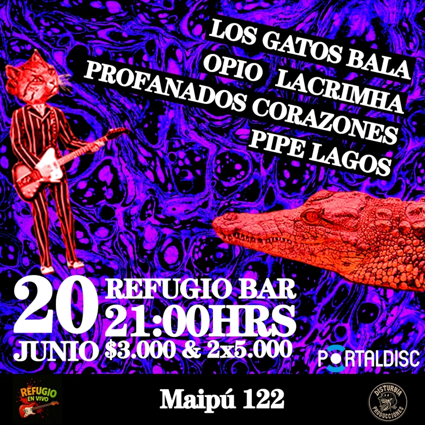 Refugio en Vivo: Noche de Rock&Roll