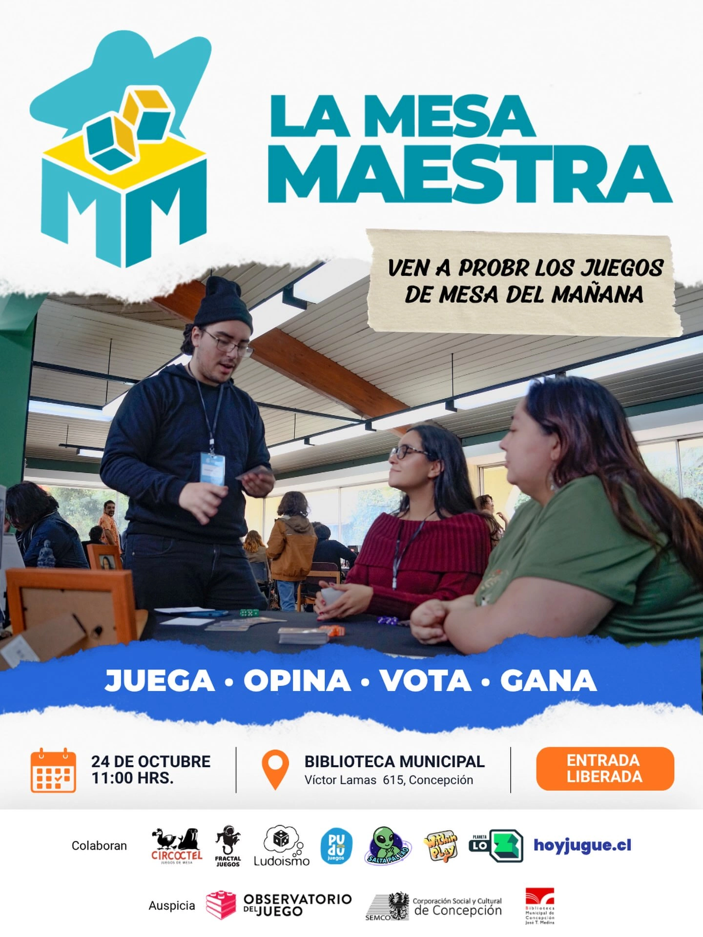 La Mesa Maestra - Probar Juegos de Mesa