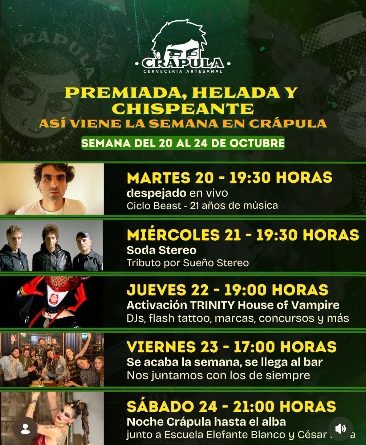 Tributo a Soda Stereo por Sueño Stereo
