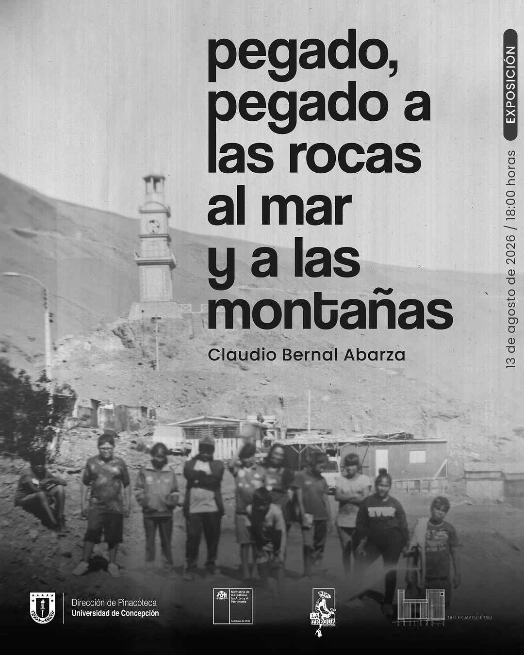 Inauguración de la exposición 'Pegado, pegado a las rocas al mar y a las montañas'
