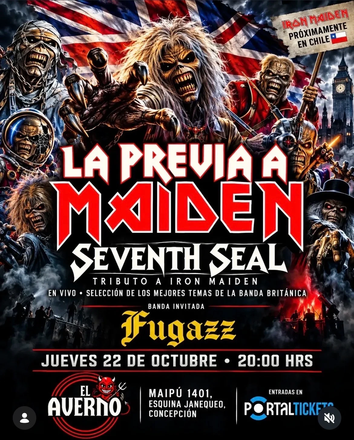 Iran Maiden - Previo a Maiden Seventh Seal
