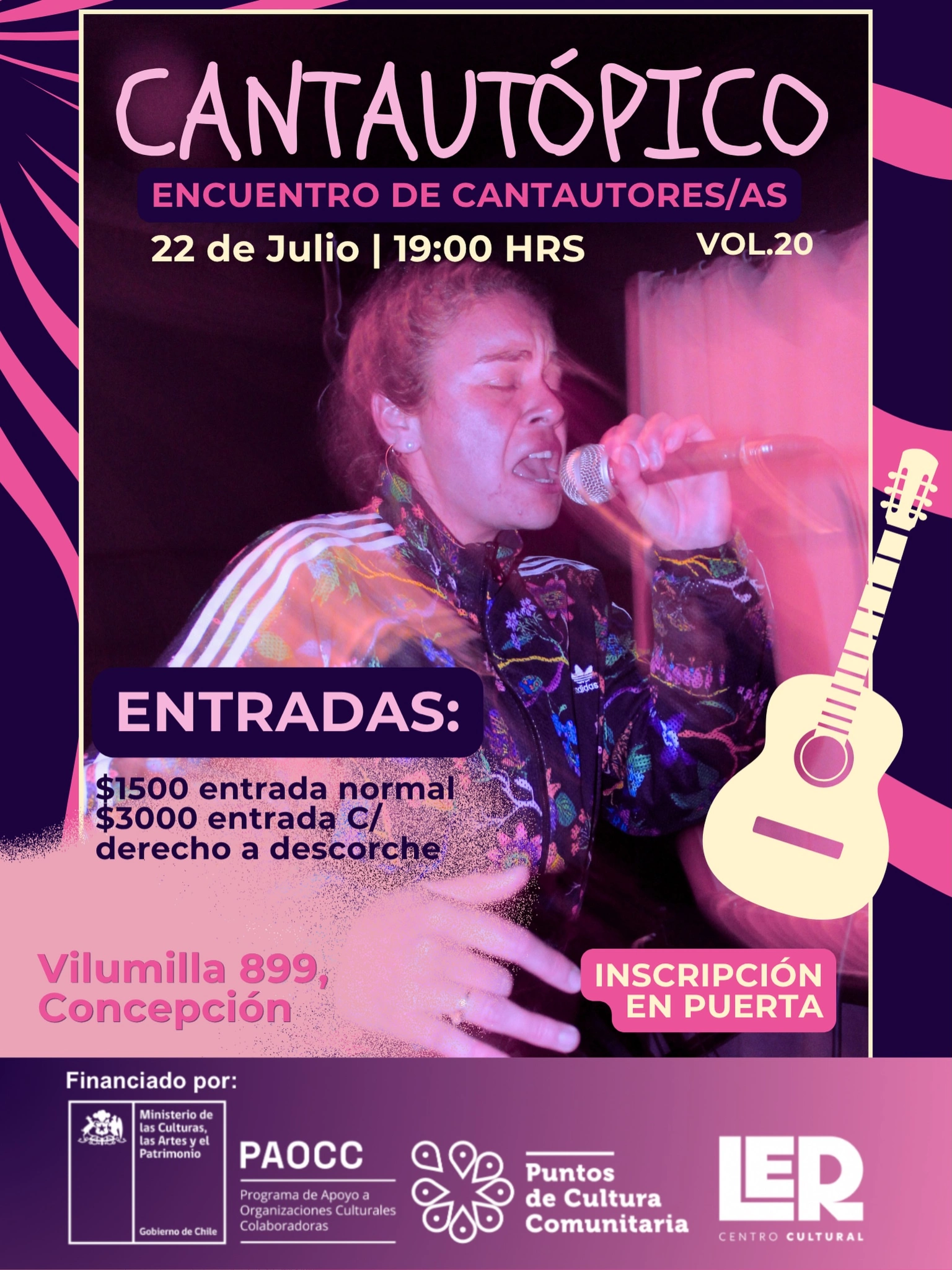 CANTAUTÓPICO - Encuentro de Cantautores/as Vol. 20