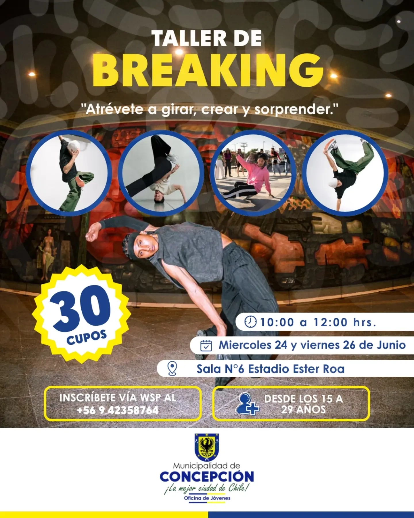 Taller de Breaking en Estadio Ester Roa