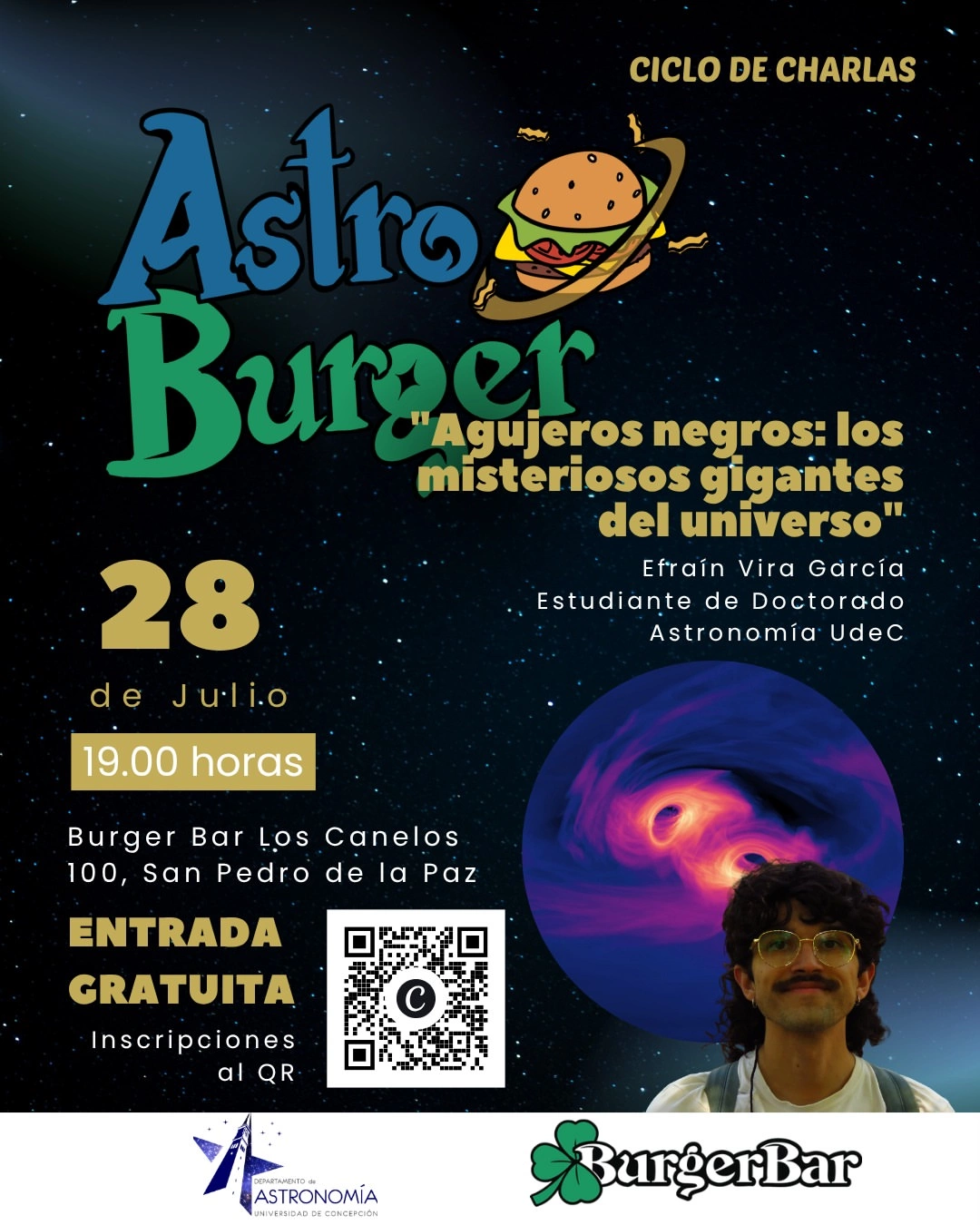 Charla 'Agujeros negros: los misteriosos gigantes'
