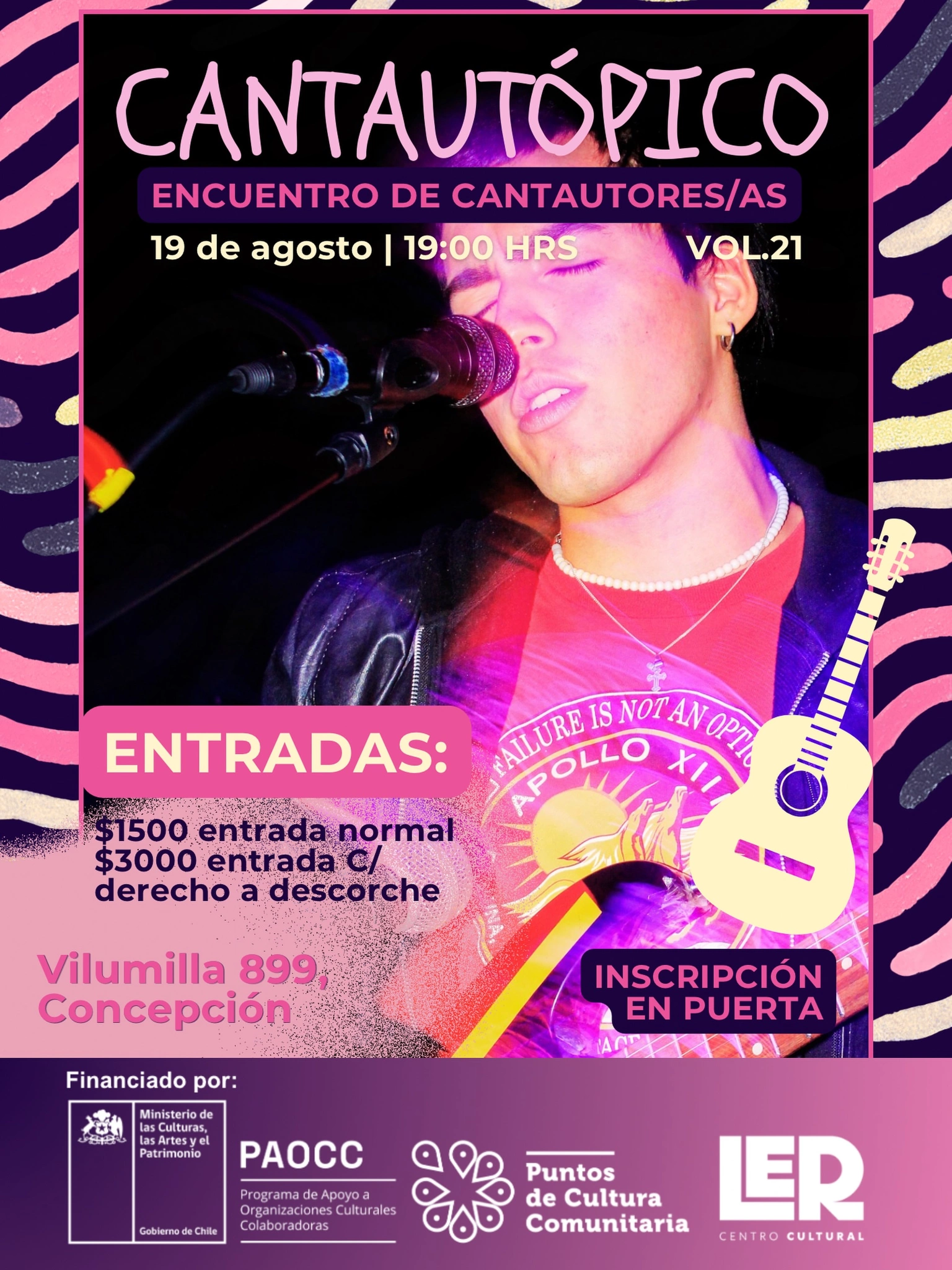 Cantautópico Vol. 21 - Encuentro de Cantautores/as