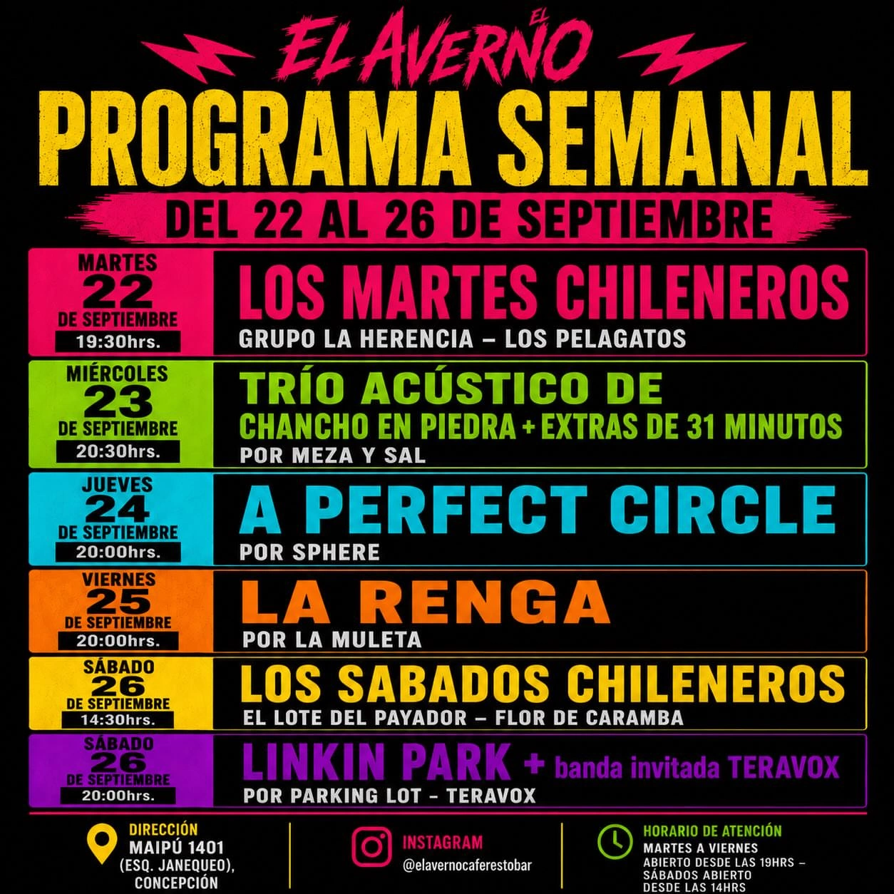 Trío Acústico de Chancho en Piedra y Extras de 31 Minutos