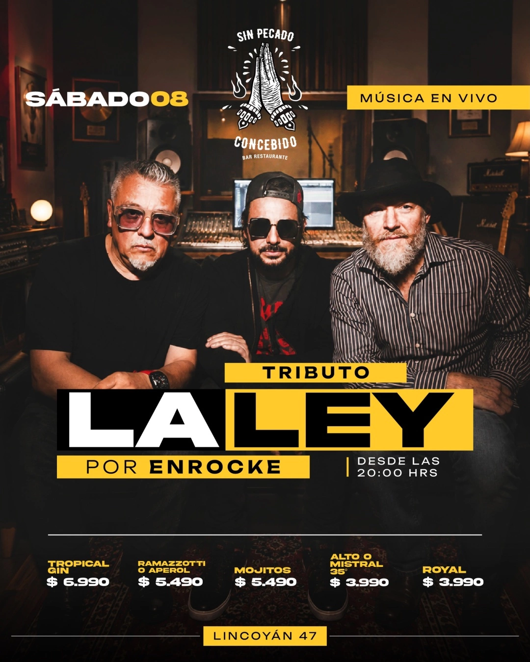 Tributo a La Ley en Sin Pecado Concebido