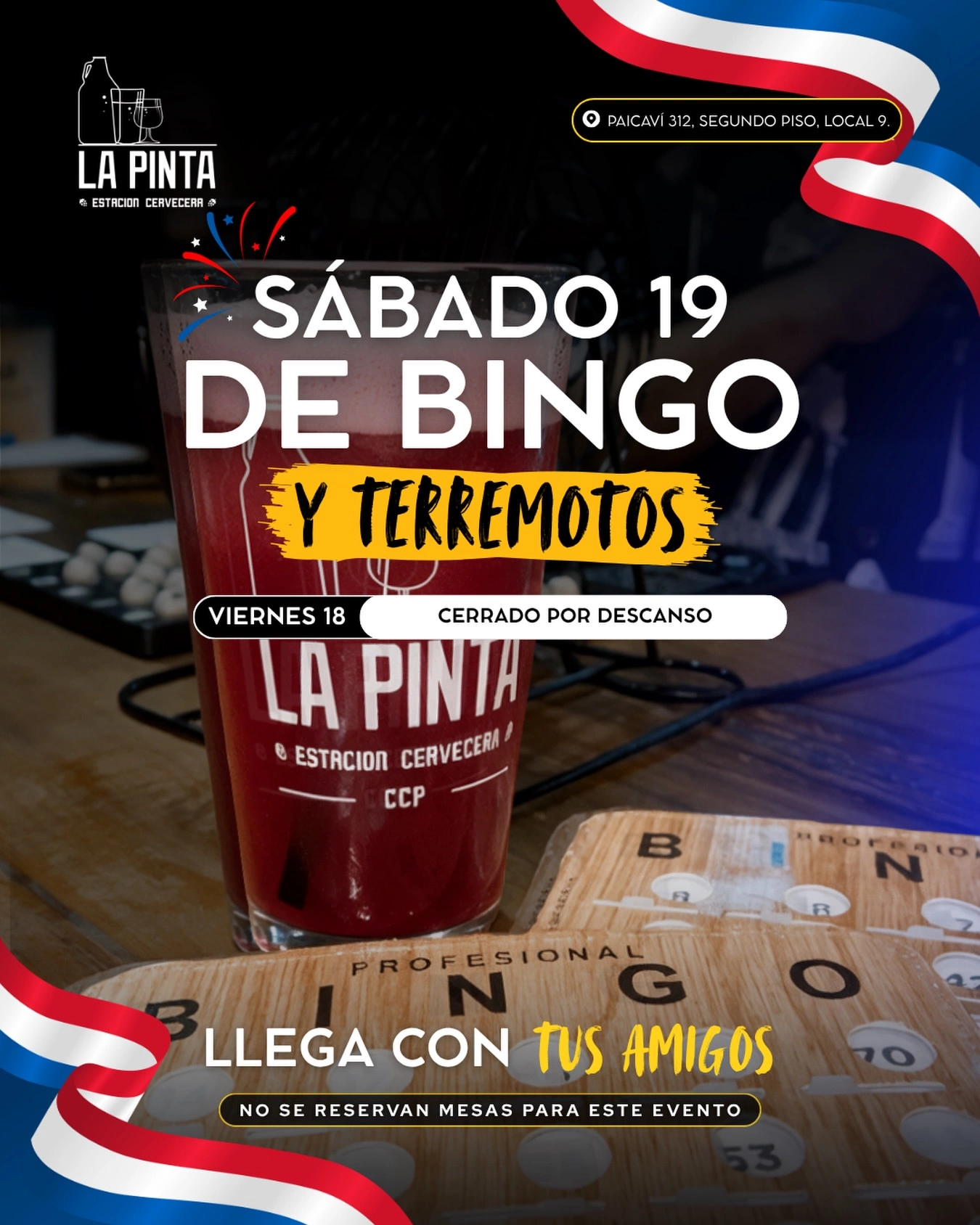 Bingo y Terremotos