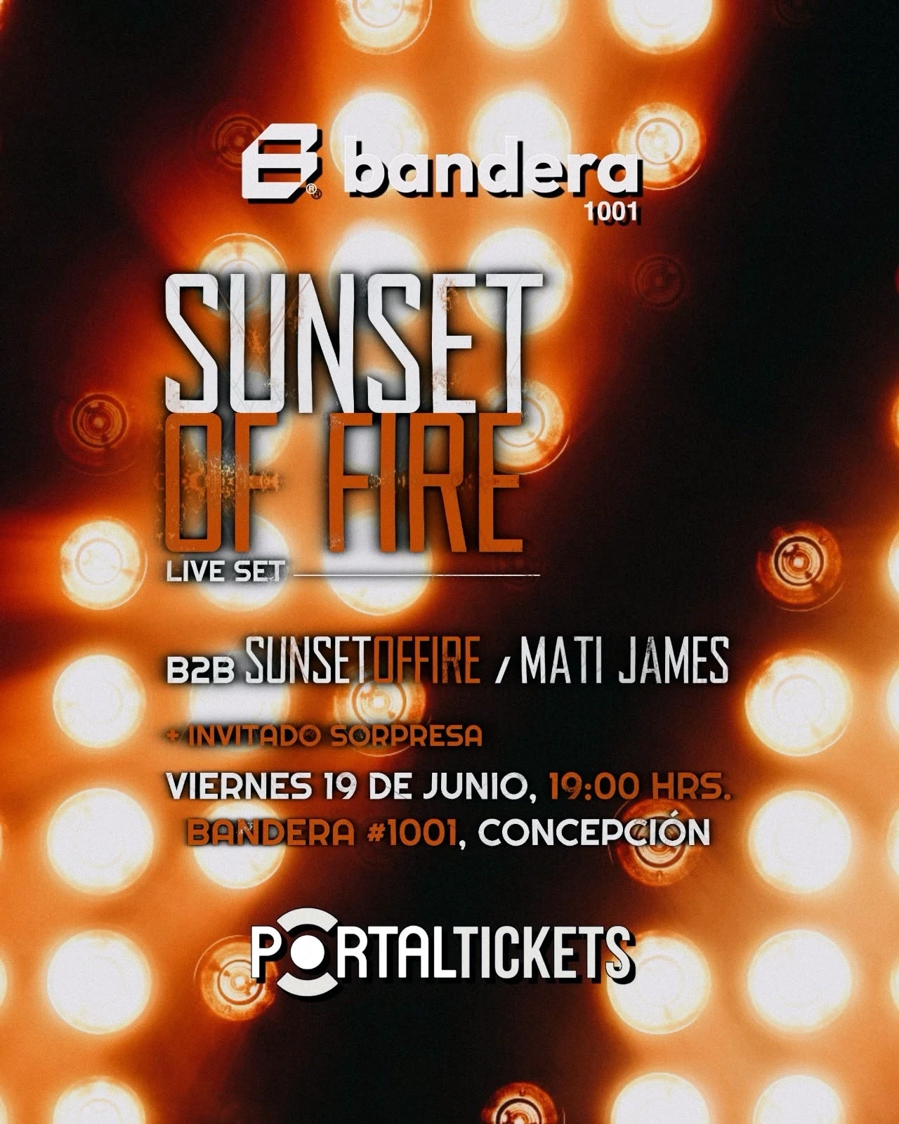 SunsetofFire Live Set en Bandera 1001