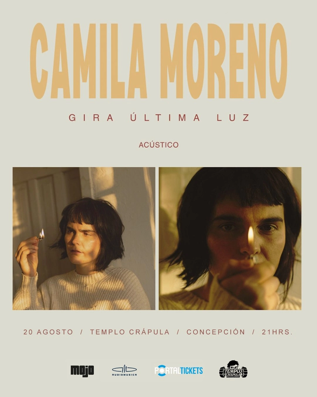 Camila Moreno en Formato Acústico