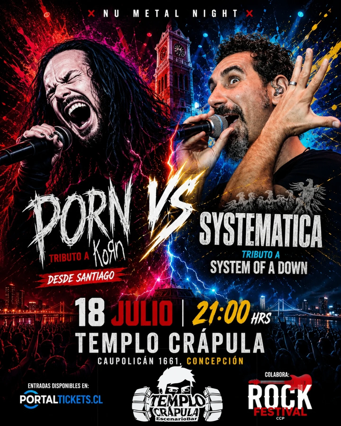 Nu Metal Night - Porn vs Systematica