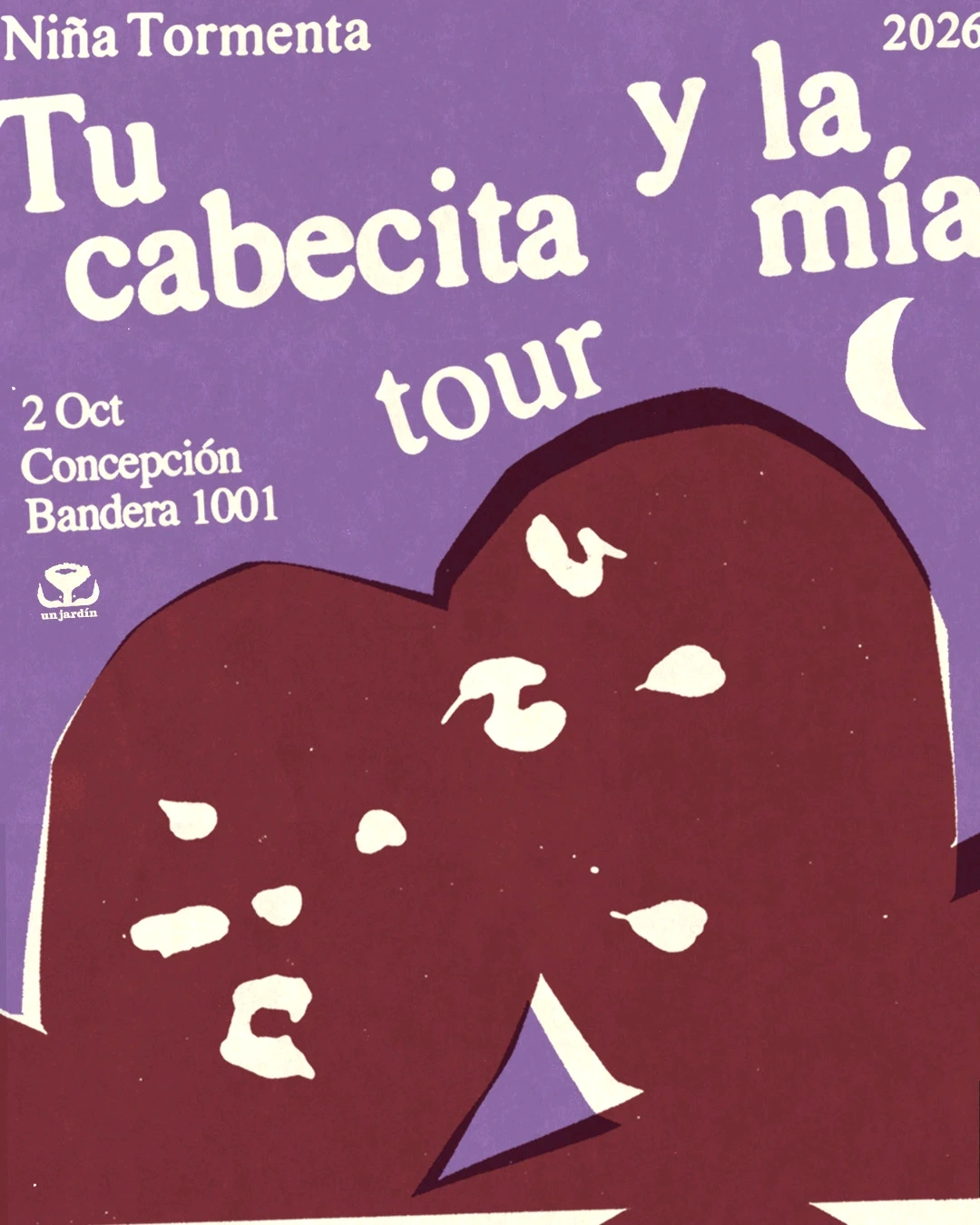 Niña Tormenta: Tu Cabecita y la Mía Tour en Bandera 1001