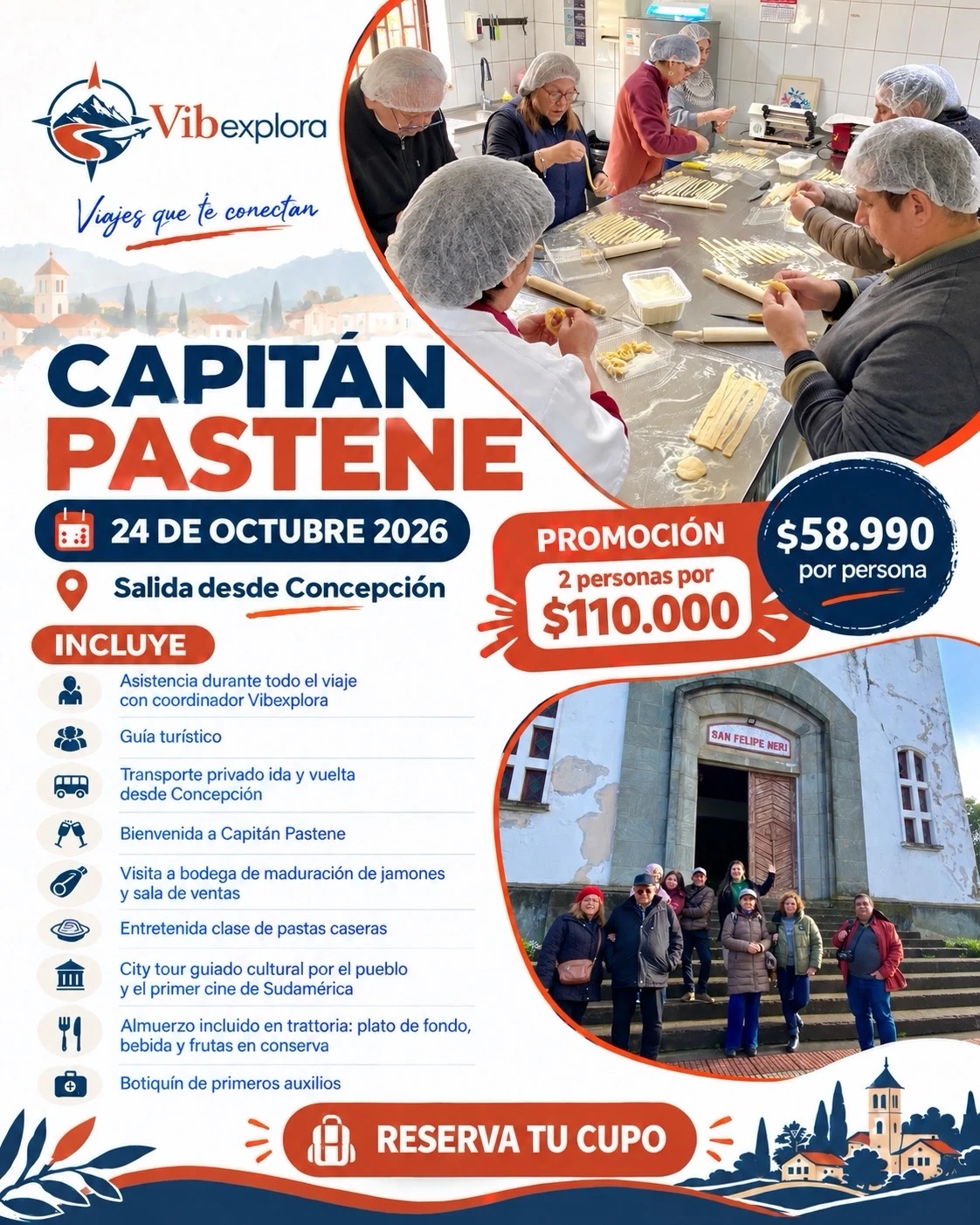 Viaje Cultural a Capitán Pastene