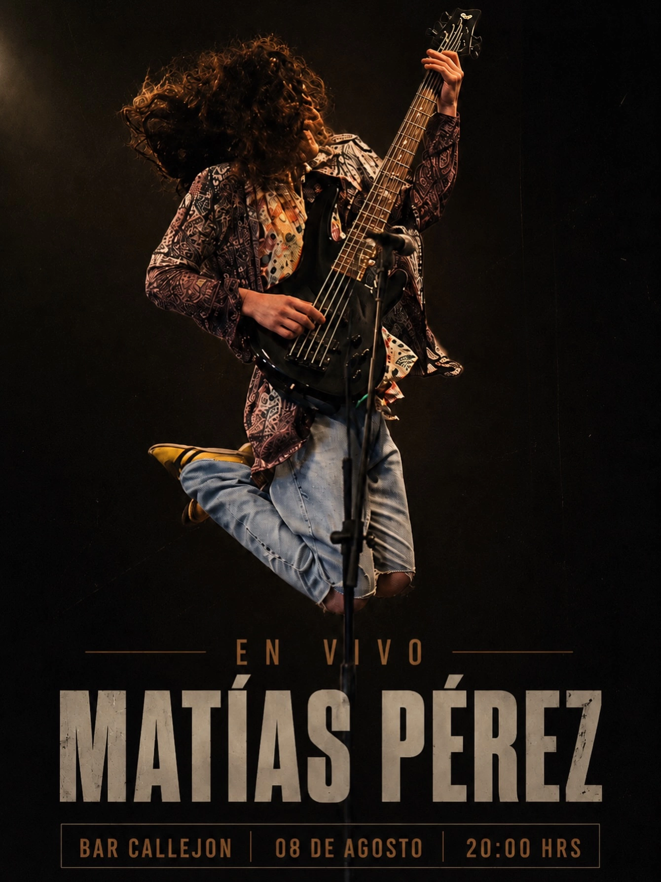 Concierto de Matías Pérez