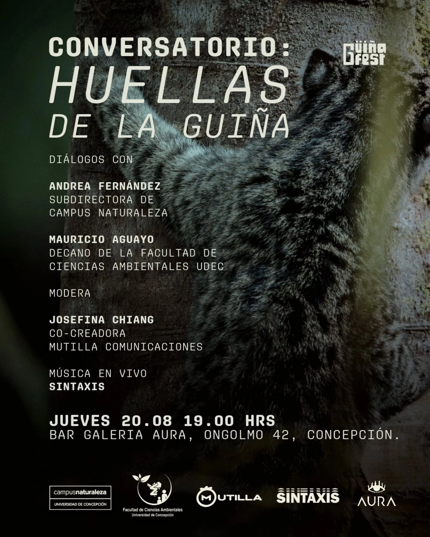Huellas de la Güiña - Conversatorio