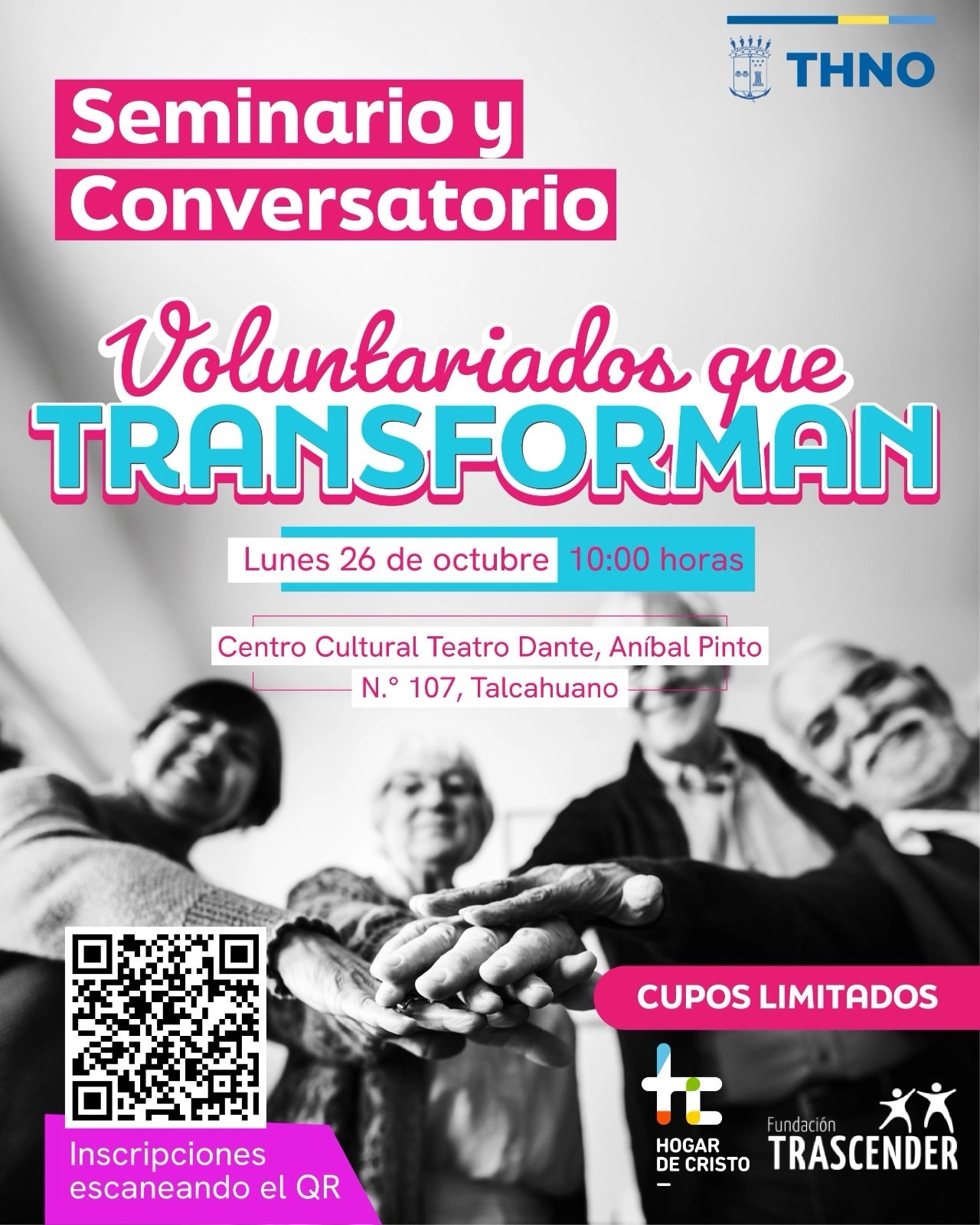 Seminario y Conversatorio THNO Voluntariados que TRANSFORMAN