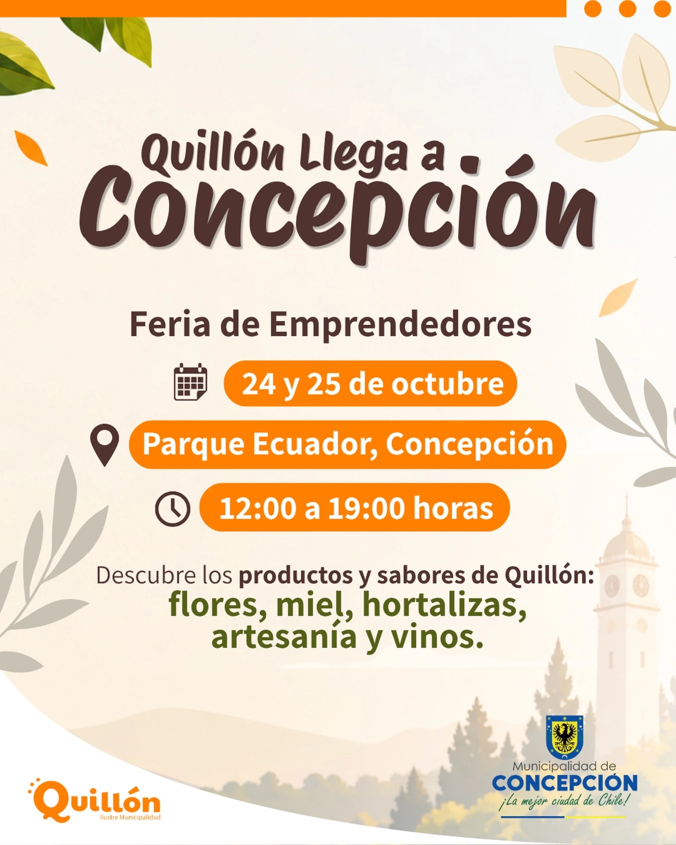 Feria de Emprendedores de Quillón - Día 1