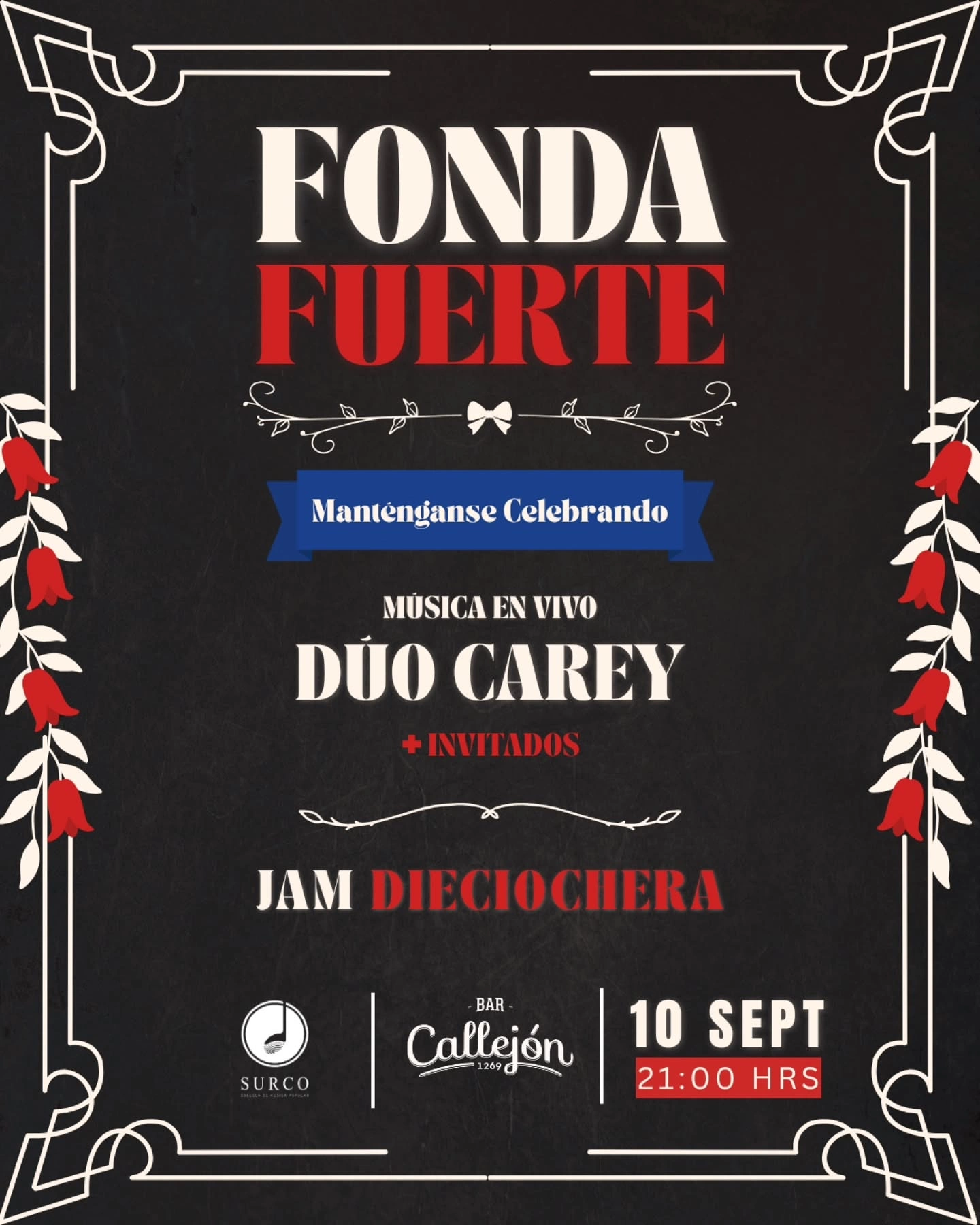 Fonda Fuerte: Manténgase Celebrando