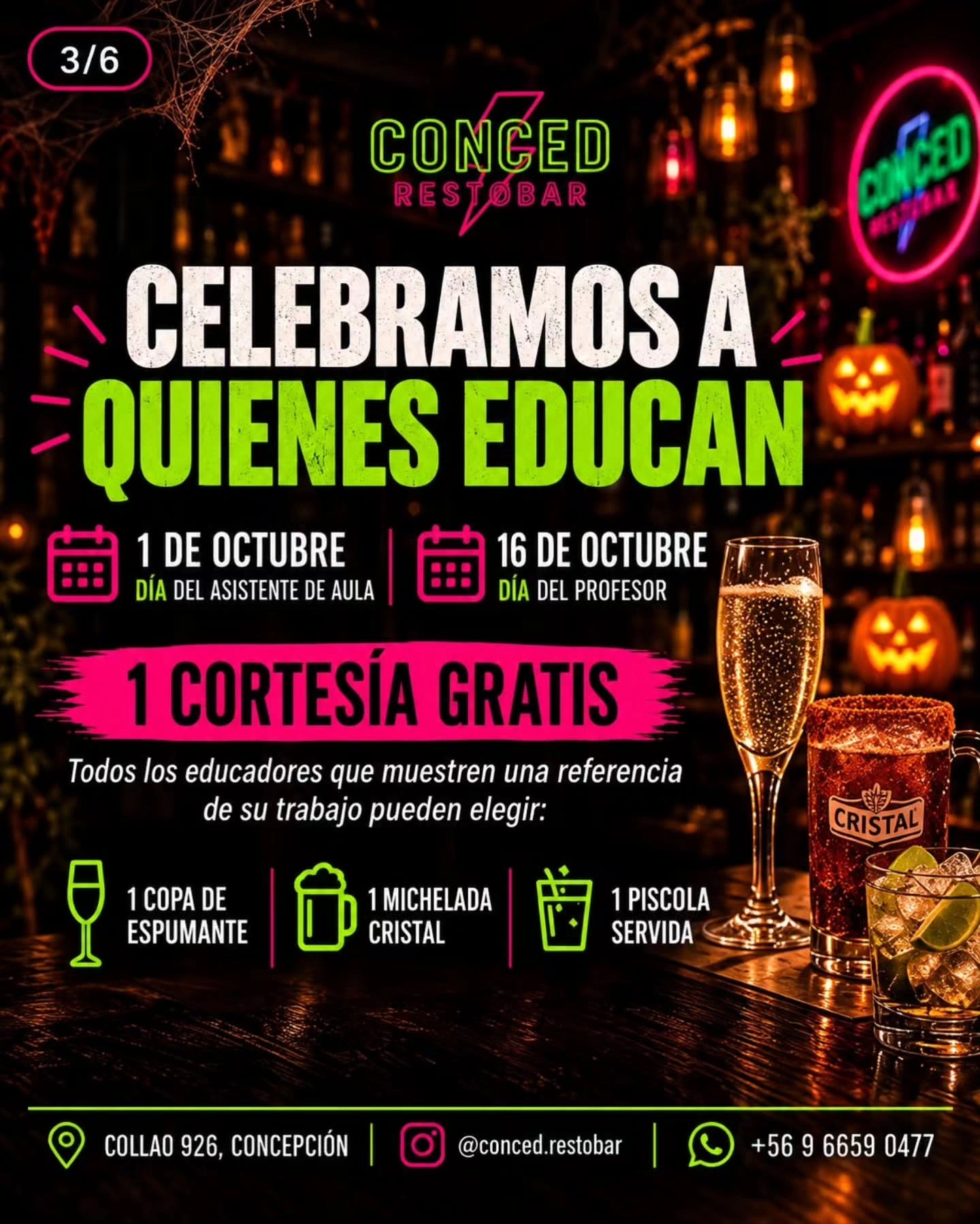 Celebramos a quienes educan