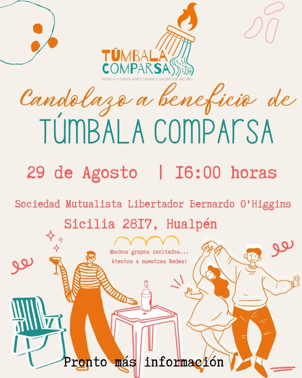 Candolazo a beneficio de TÚMBALA COMPARSA