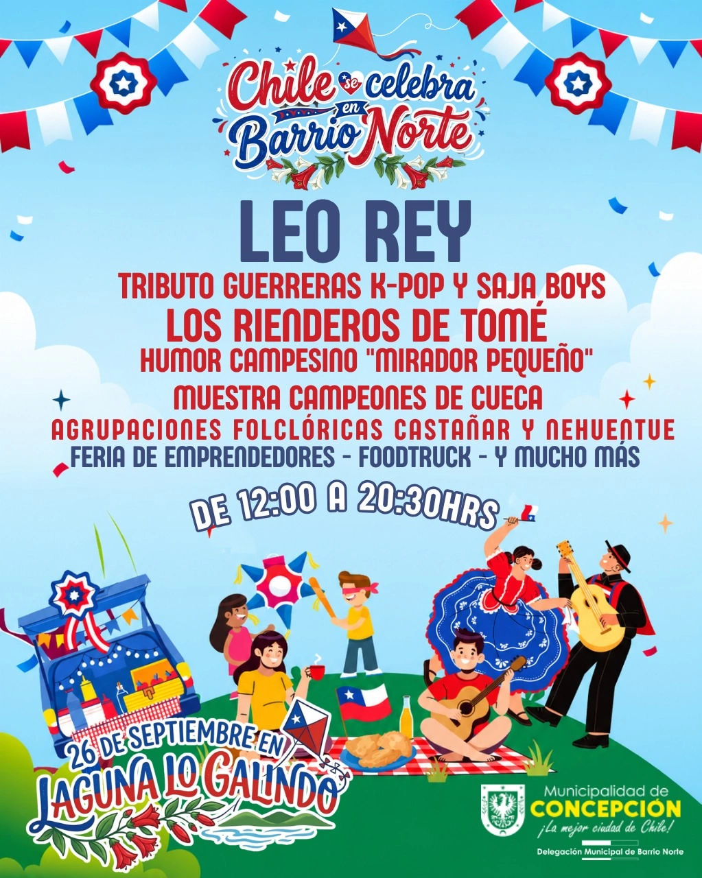 Chile se celebra en Barrio Norte
