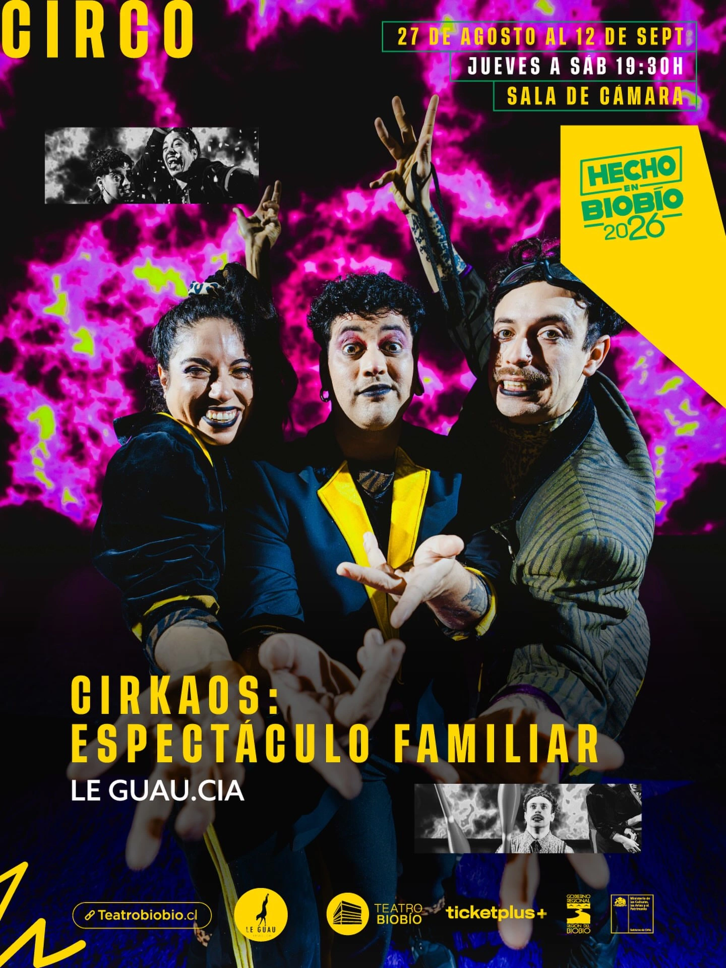 CIRKAOS: Espectáculo Familiar de Circo