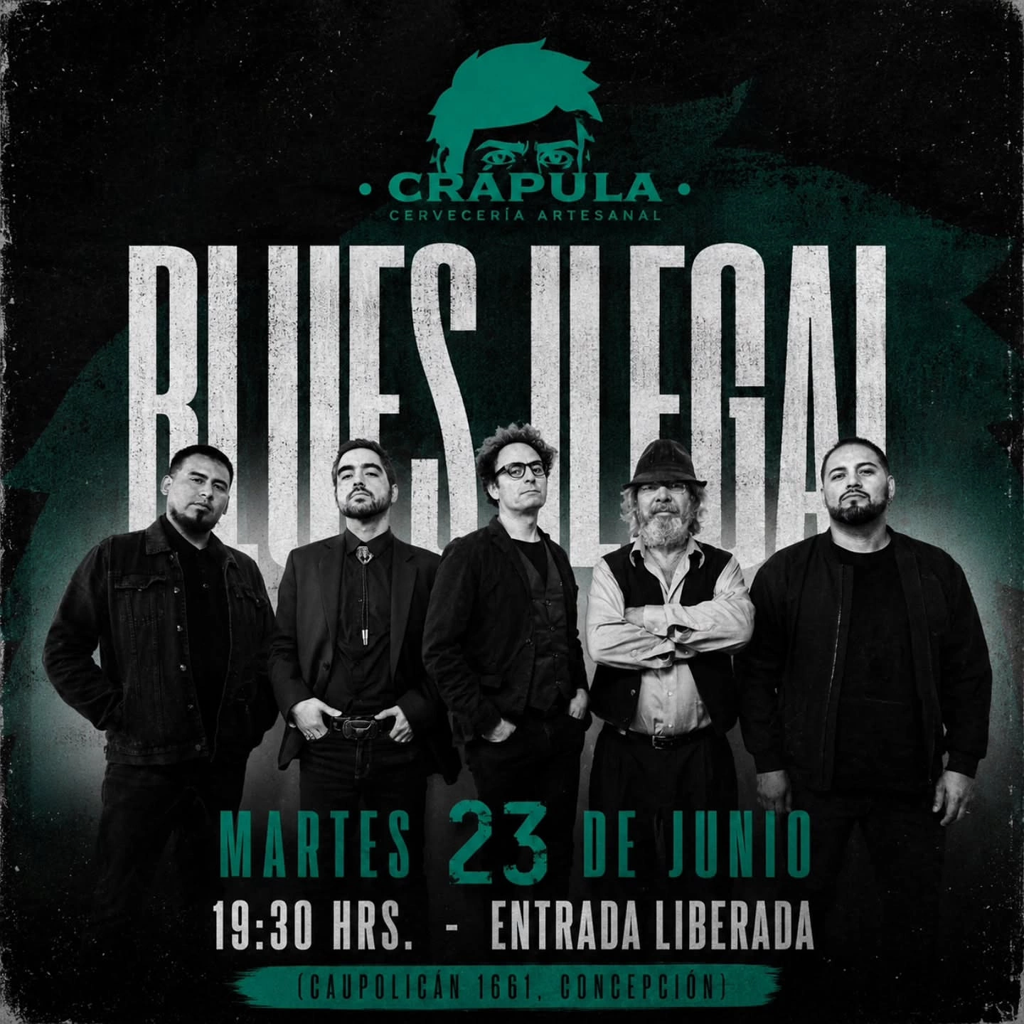Blues Ilegal en Crápula