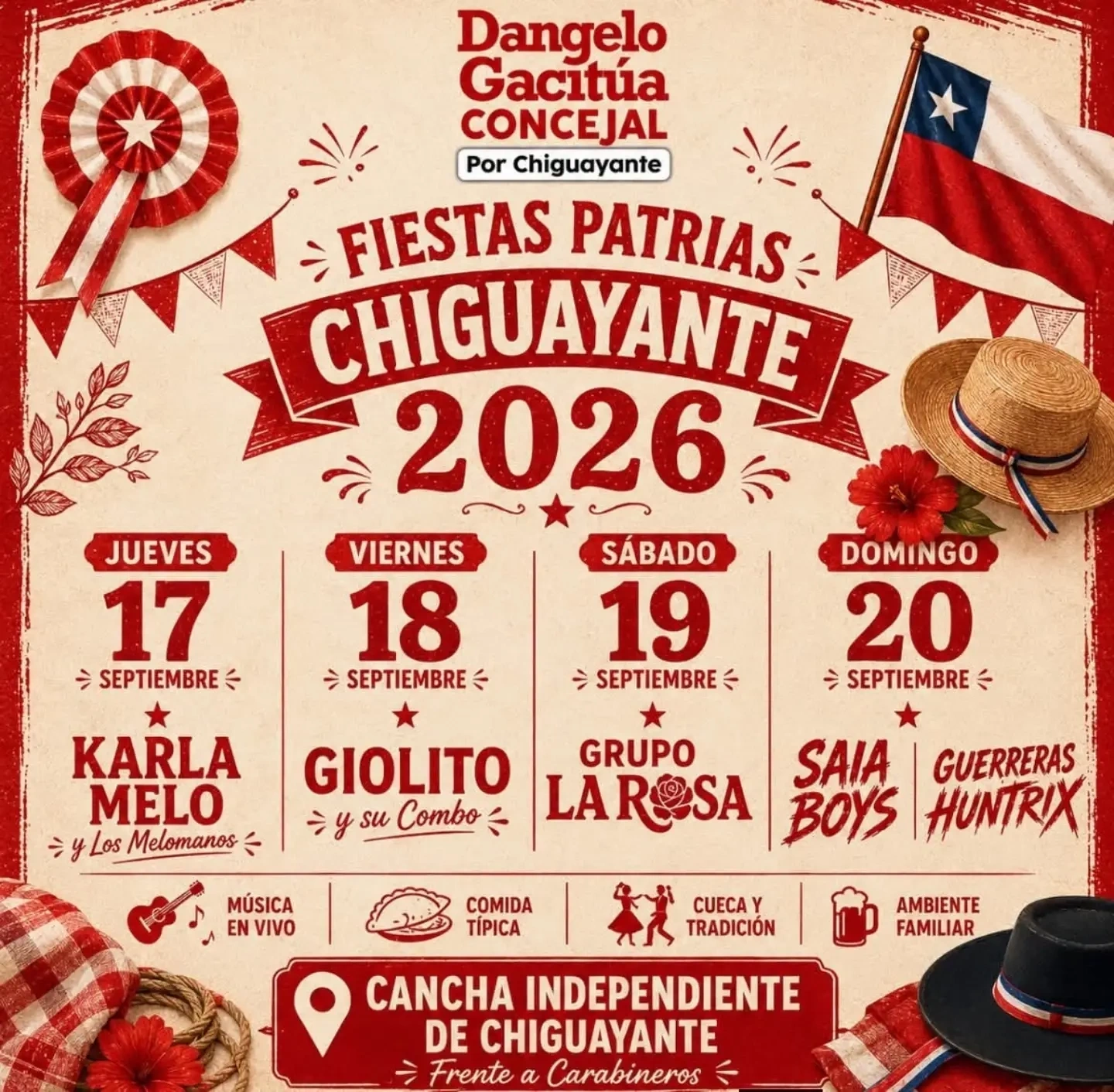 Fiesta Patrias Chgte: Huntrix 