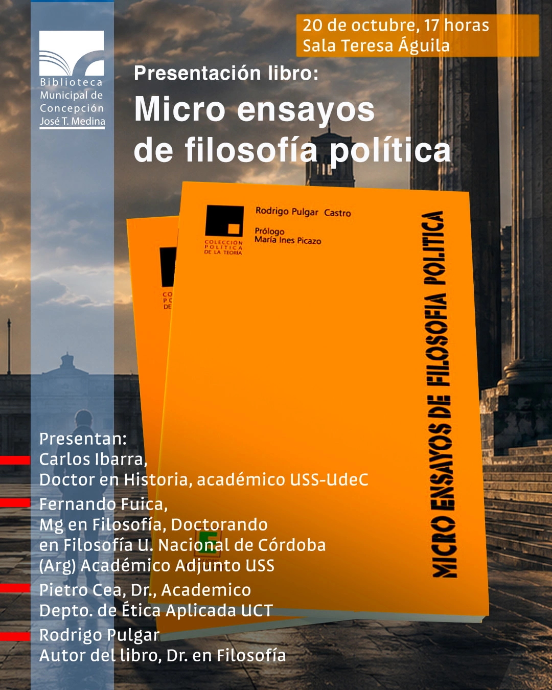 Presentación del libro: Micro ensayos de filosofía política