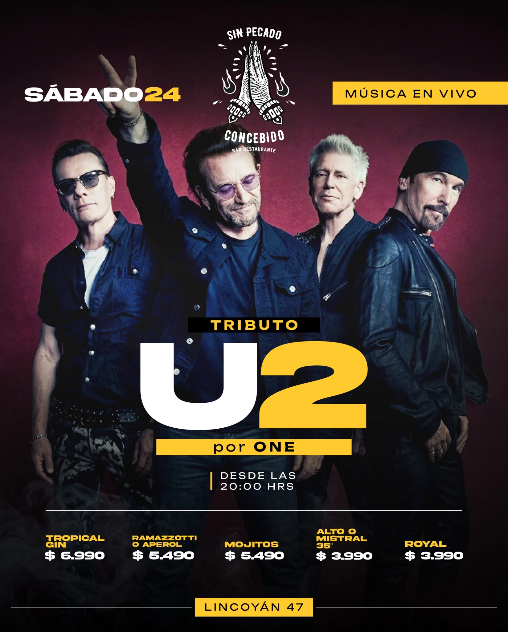Tributo a U2 por ONE