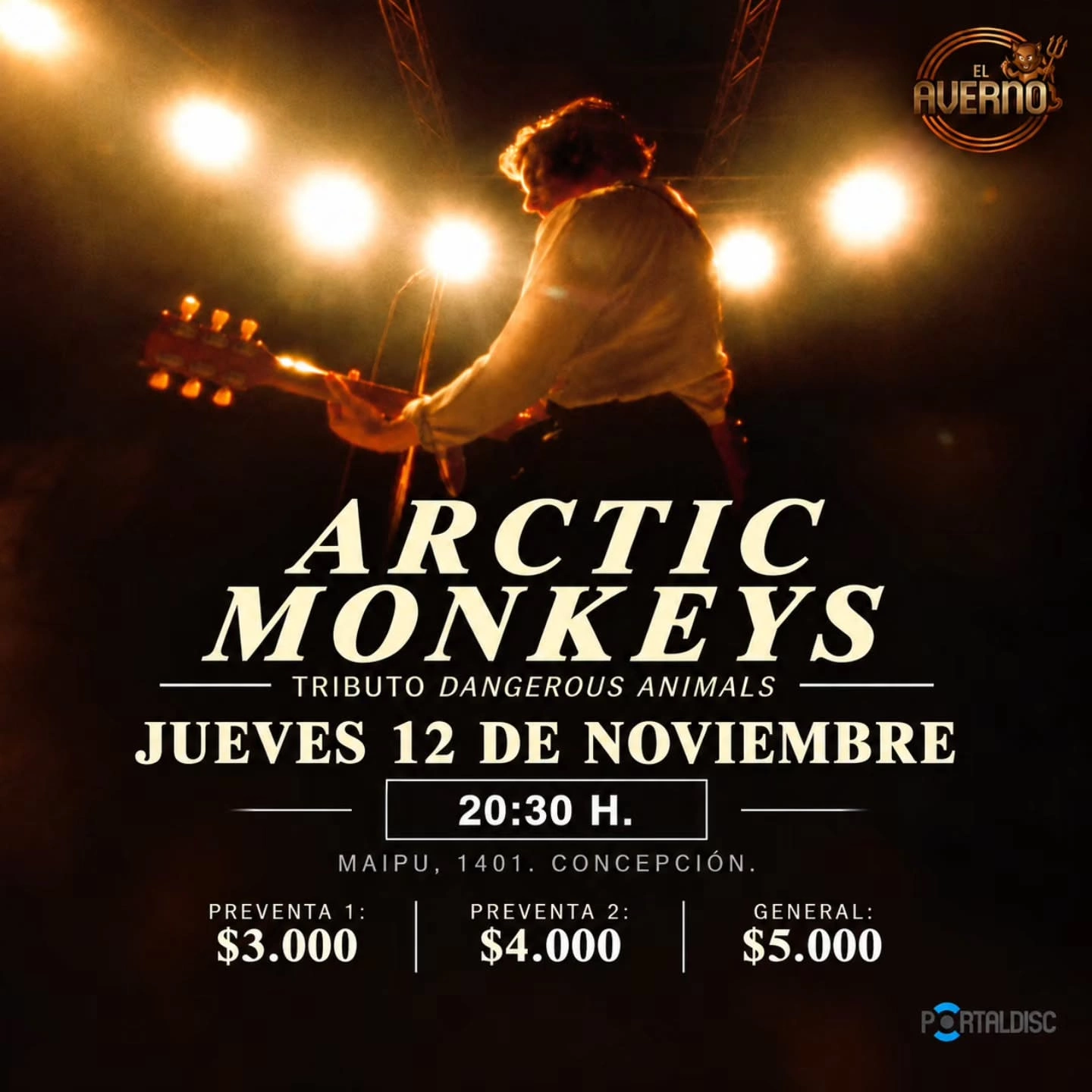 EL AVERNO ARCTIC MONKEYS TRIBUTO DANGEROUS ANIMALS