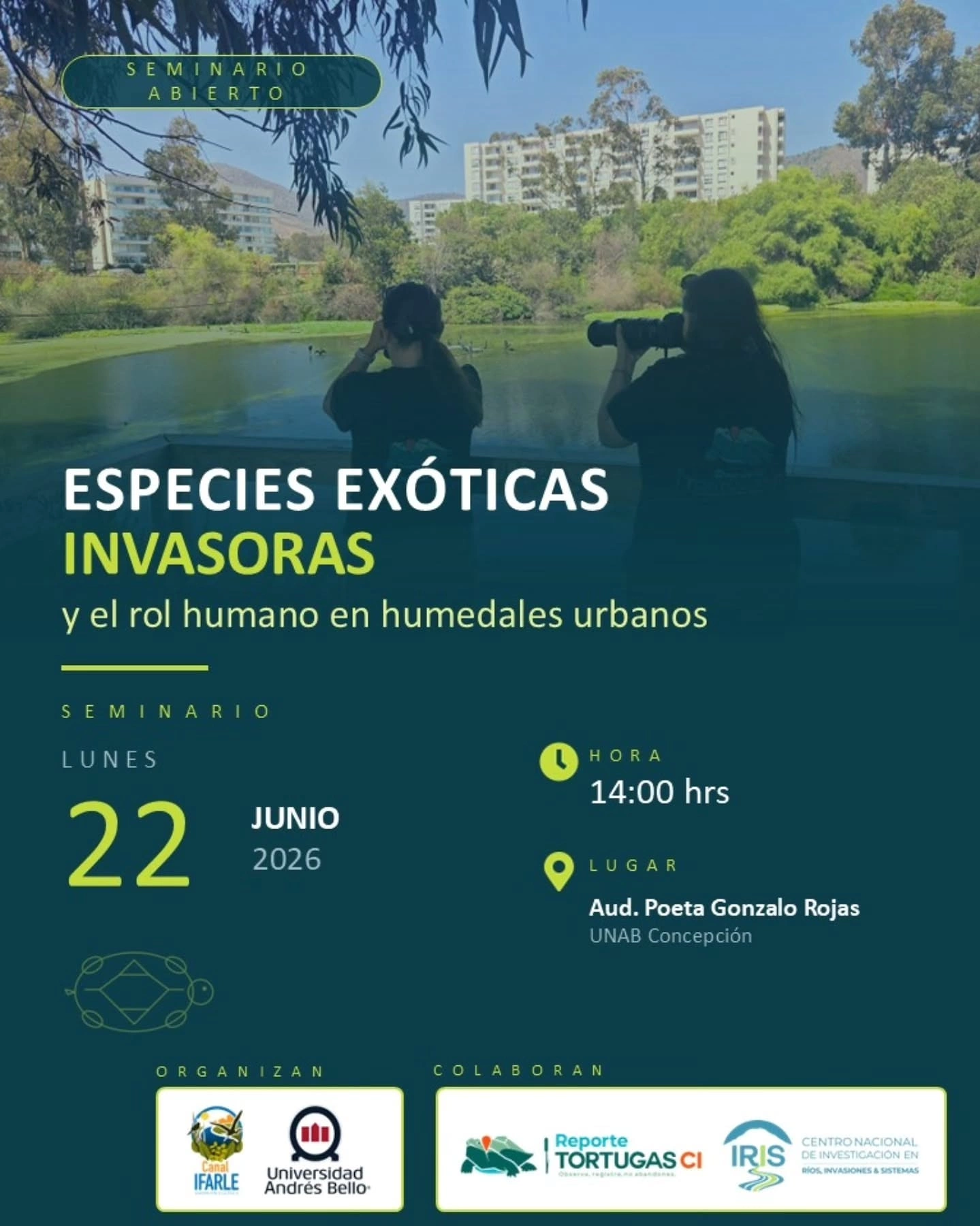Seminario: Especies Exóticas Invasoras y el Rol Humano en los Humedales Urbanos