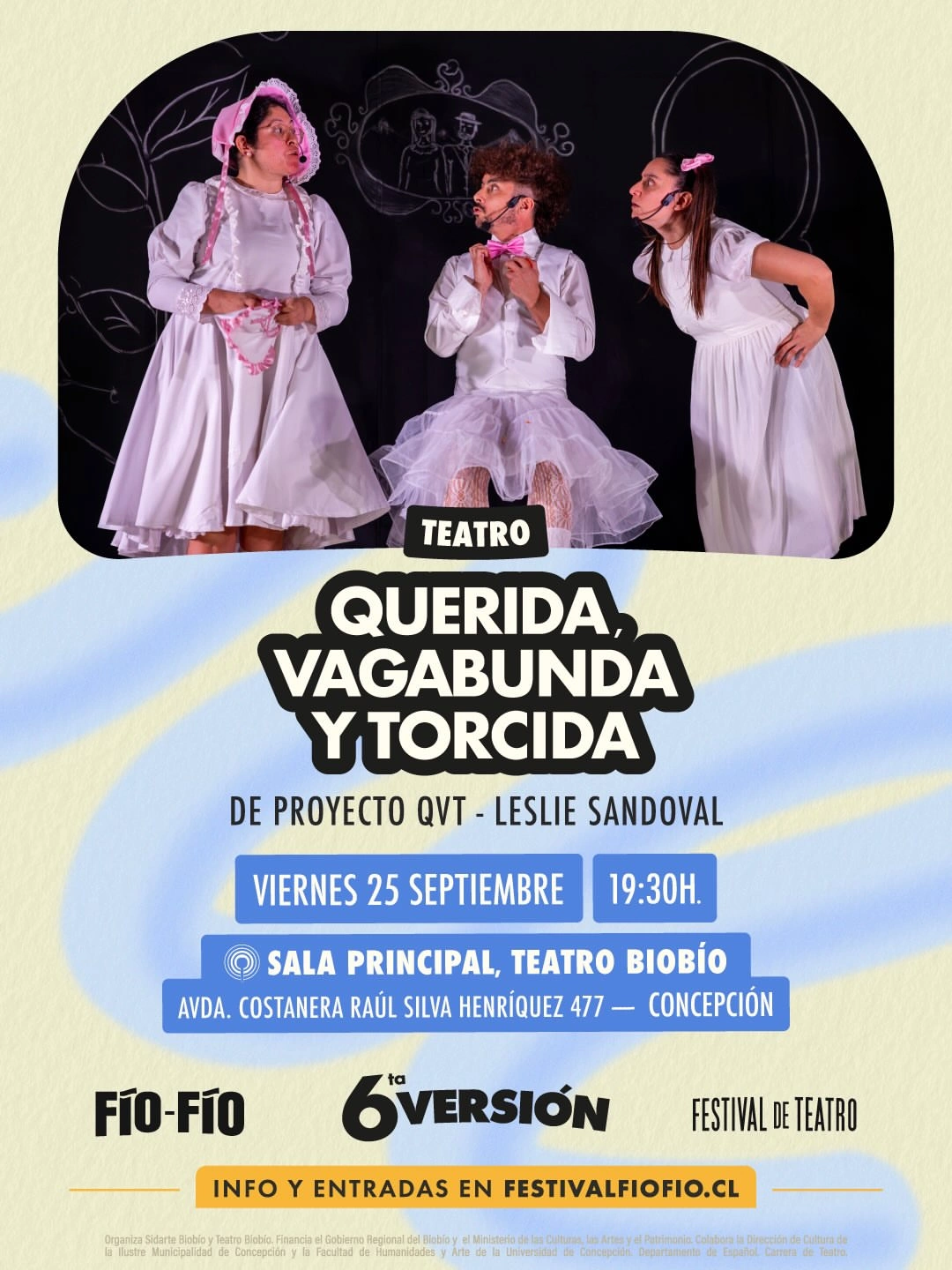 Teatro: Querida, vagabunda y torcida