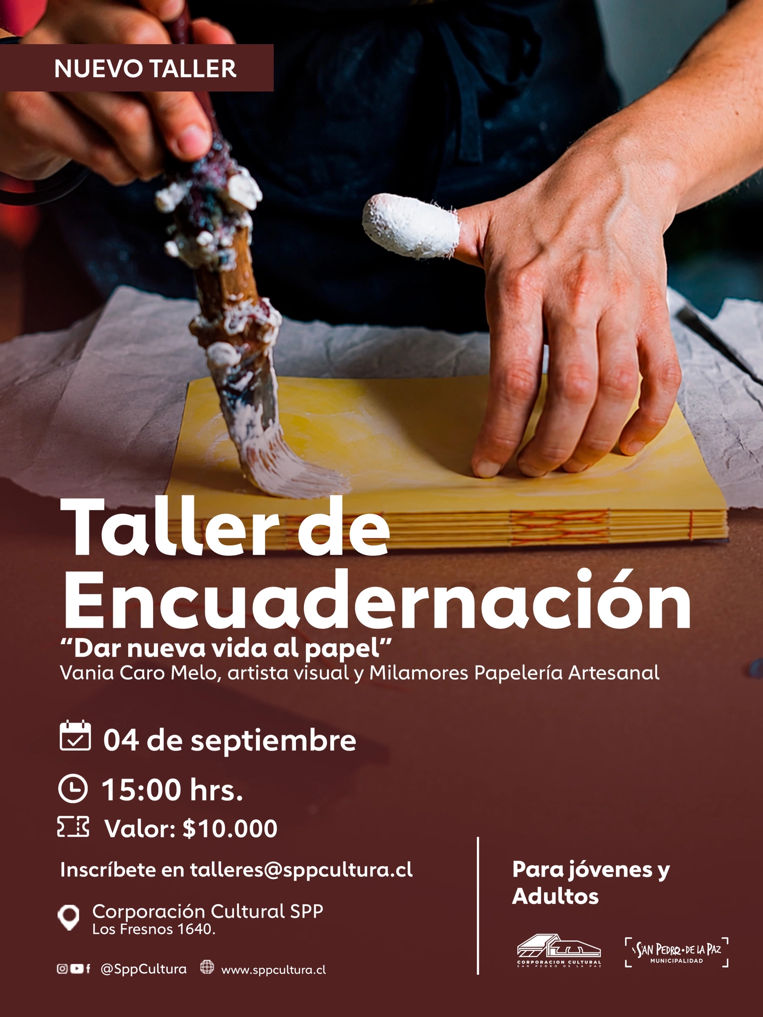 Taller de Encuadernación: Dar nueva vida al papel