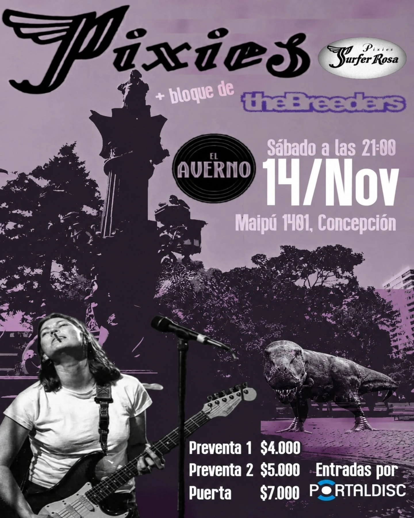 Tributo A Pixies + Extras De The Breeders En El Averno 