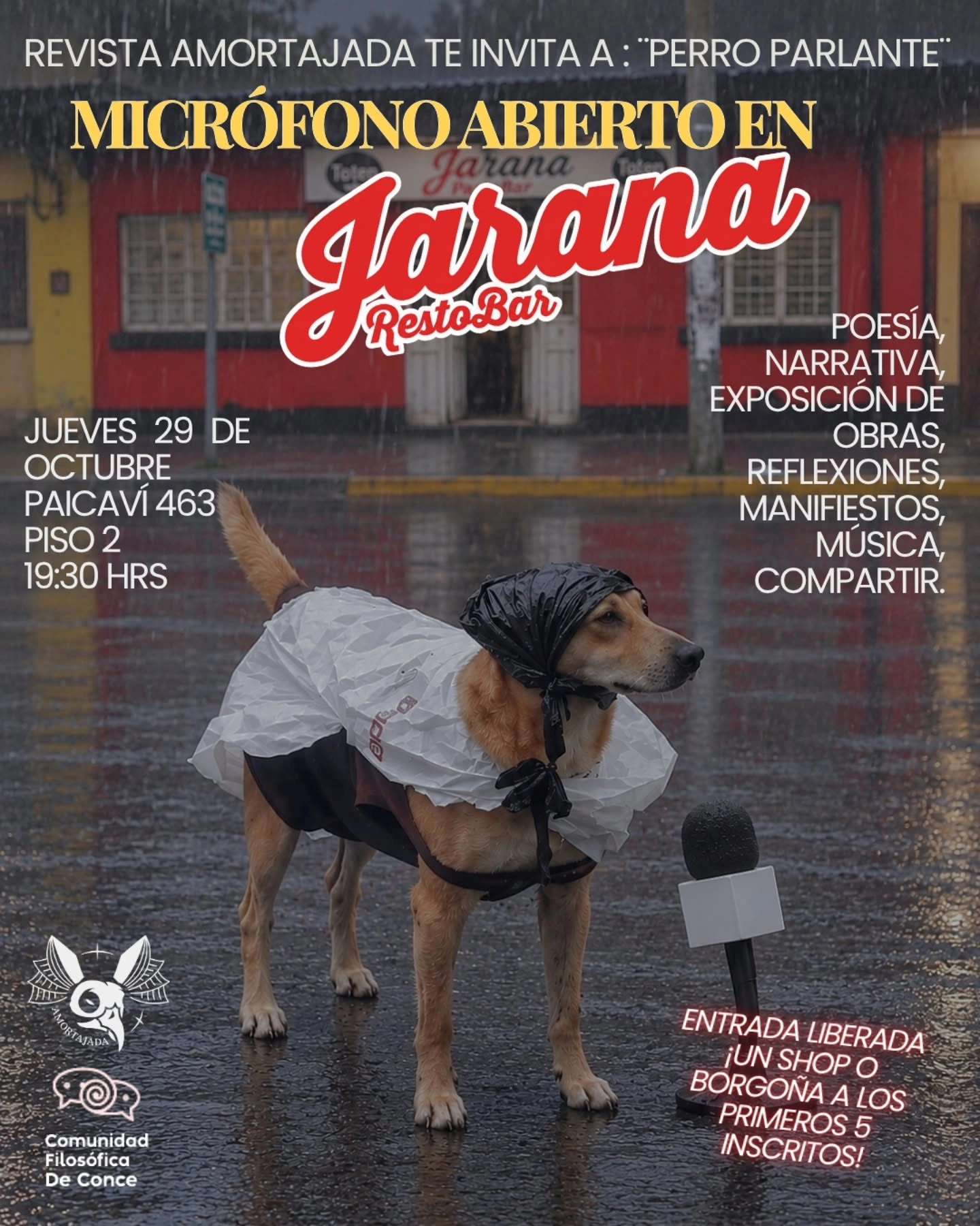Perro Parlante™ Micrófono Abierto
