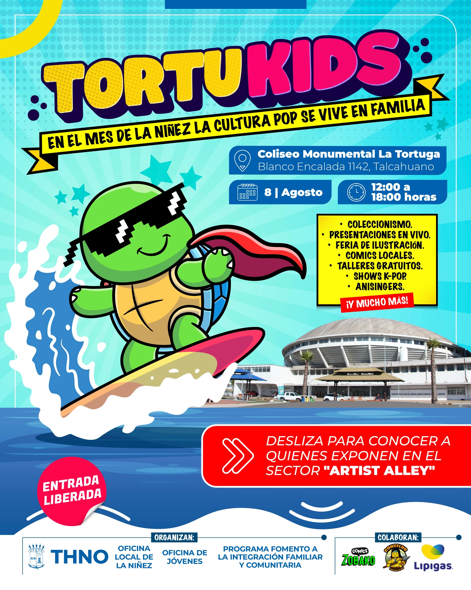 TortuKids - Fiesta Familiar de la Cultura Pop