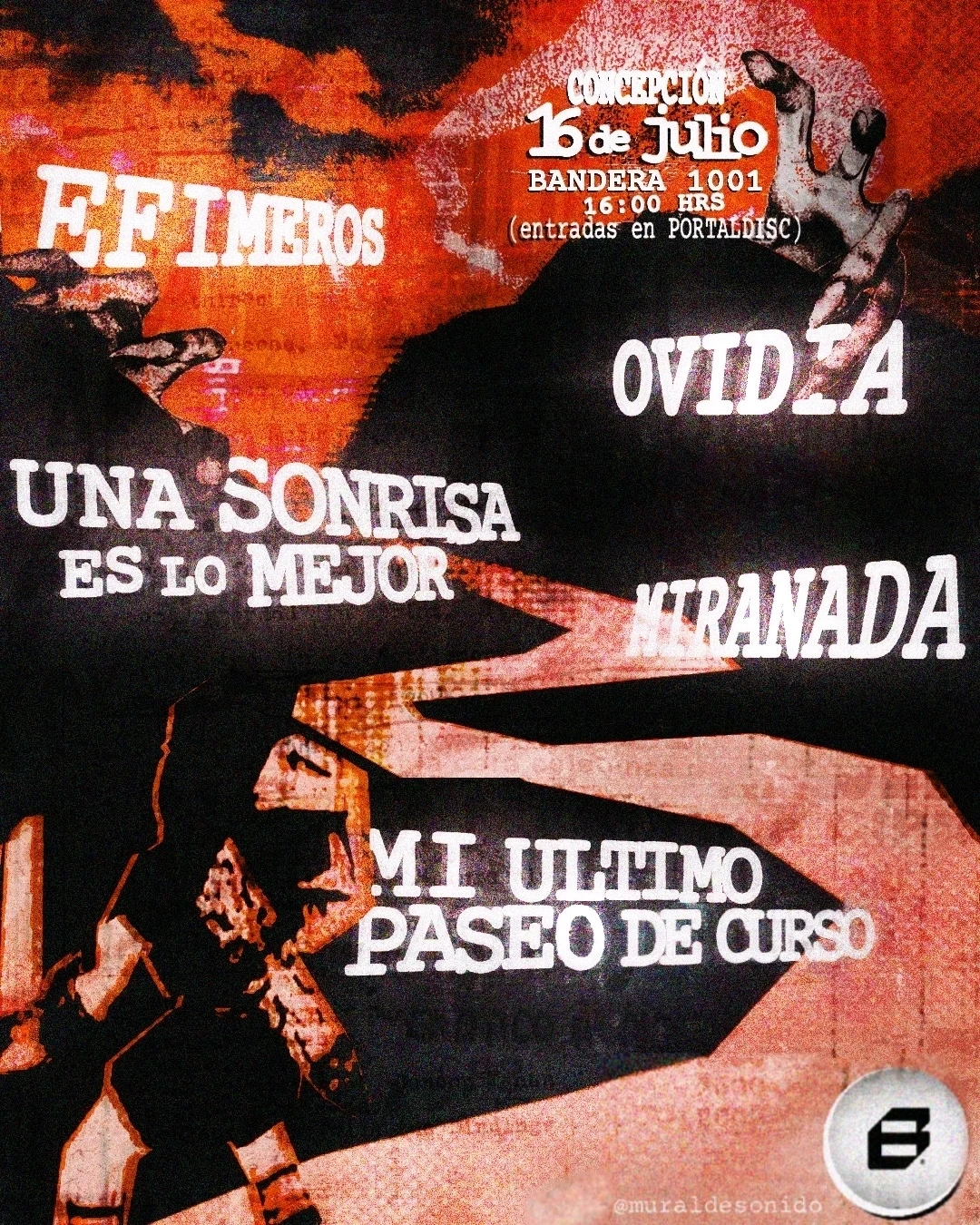 Jueves 16 Feriado Emo en Bandera 1001