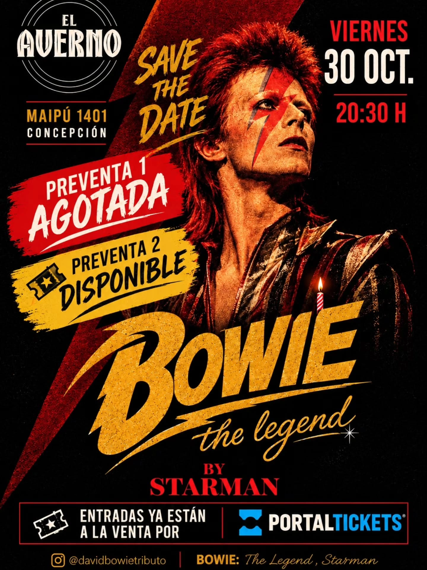 Tributo A David Bowie En El Averno 