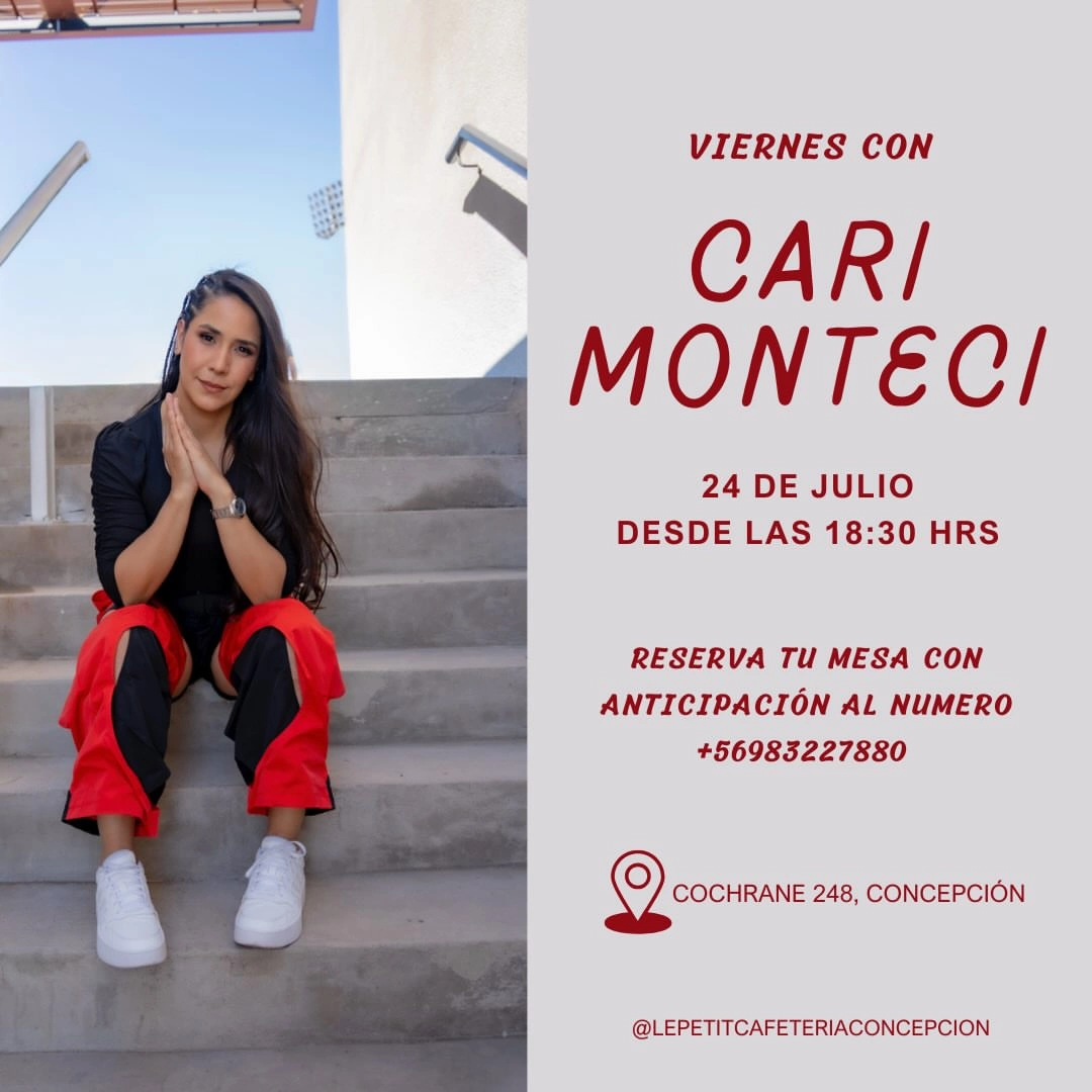 Música en Vivo con Cari Monteci