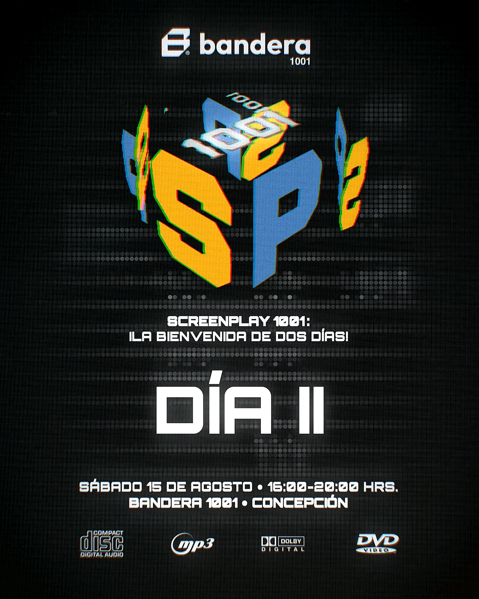 Lanzamiento ScreenPlay - Día 2 en Bandera 1001 
