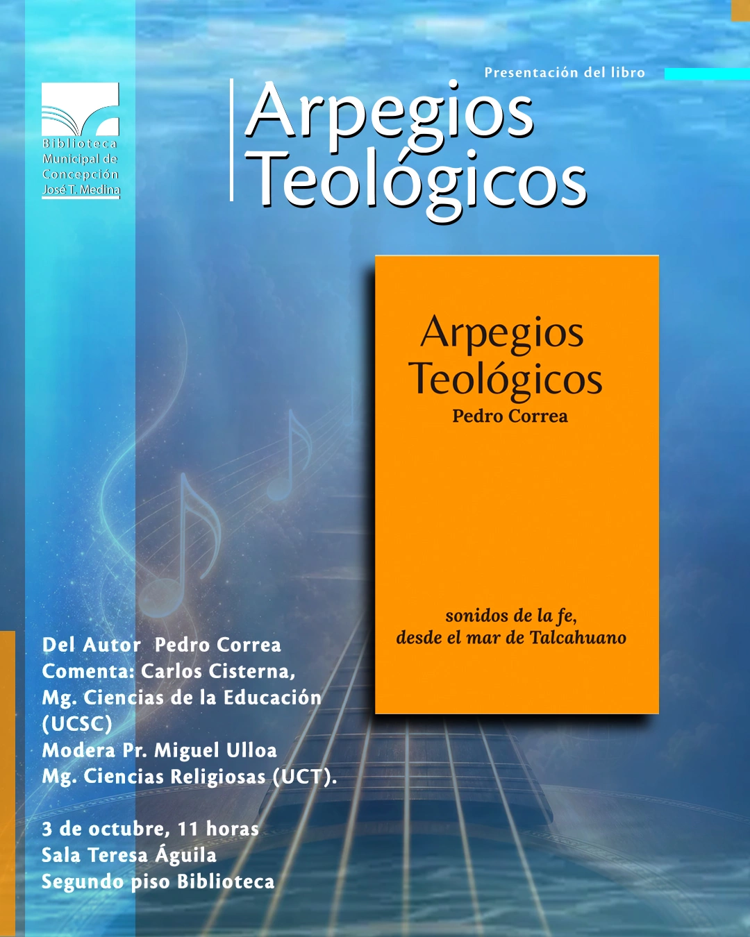 Presentación del libro 'Arpegios Teológicos'