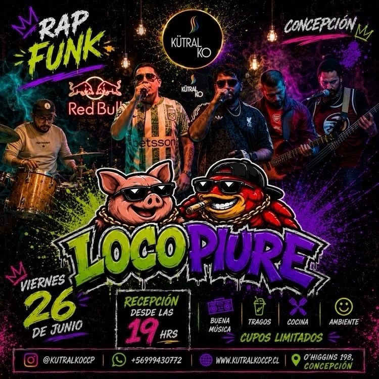 Loco Piure en Kütral Ko
