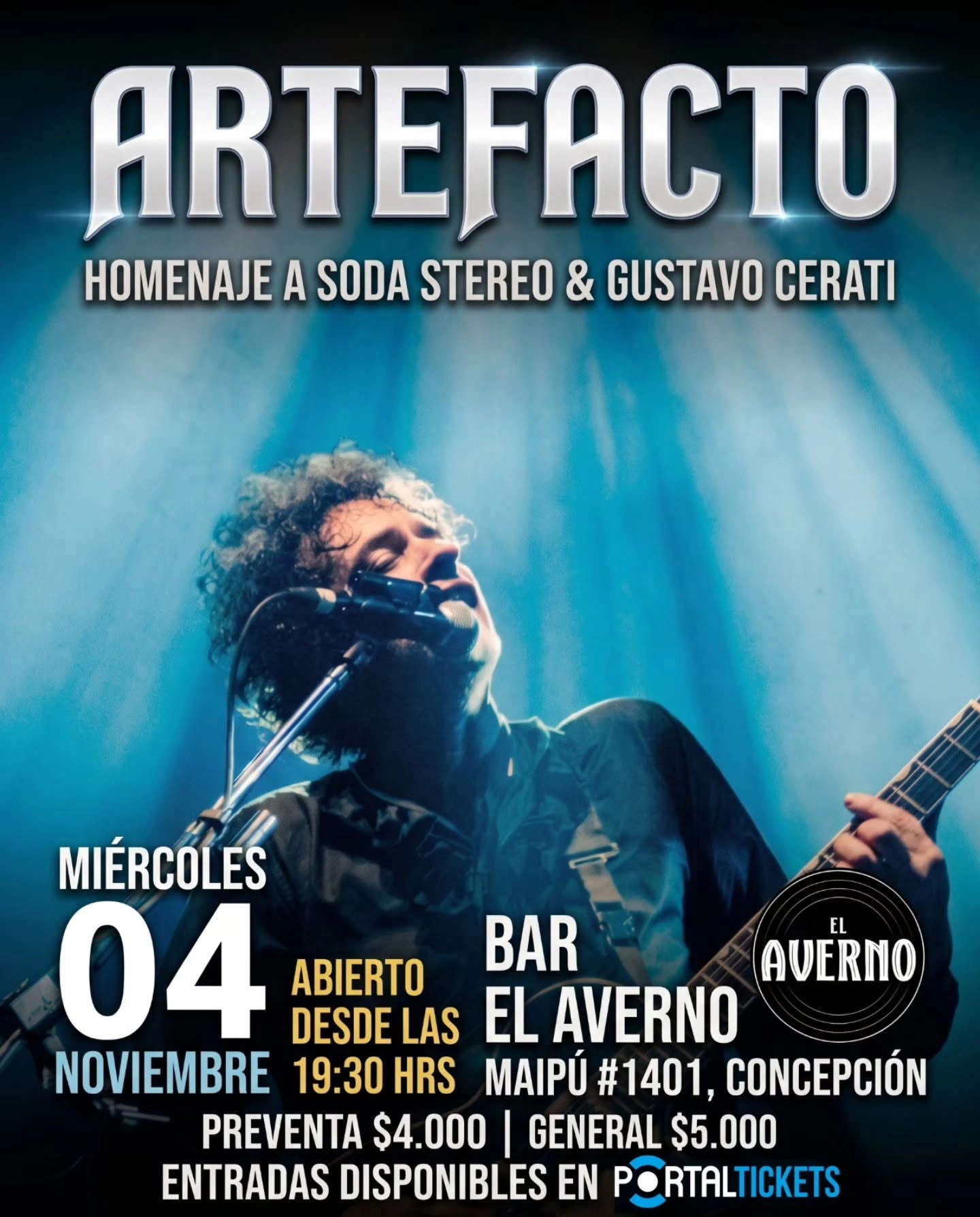 Tributo a Soda Stereo & Gustavo Cerati En El Averno 