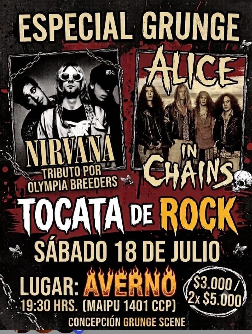 Especial Grunge: Alice Nirvana Tributo