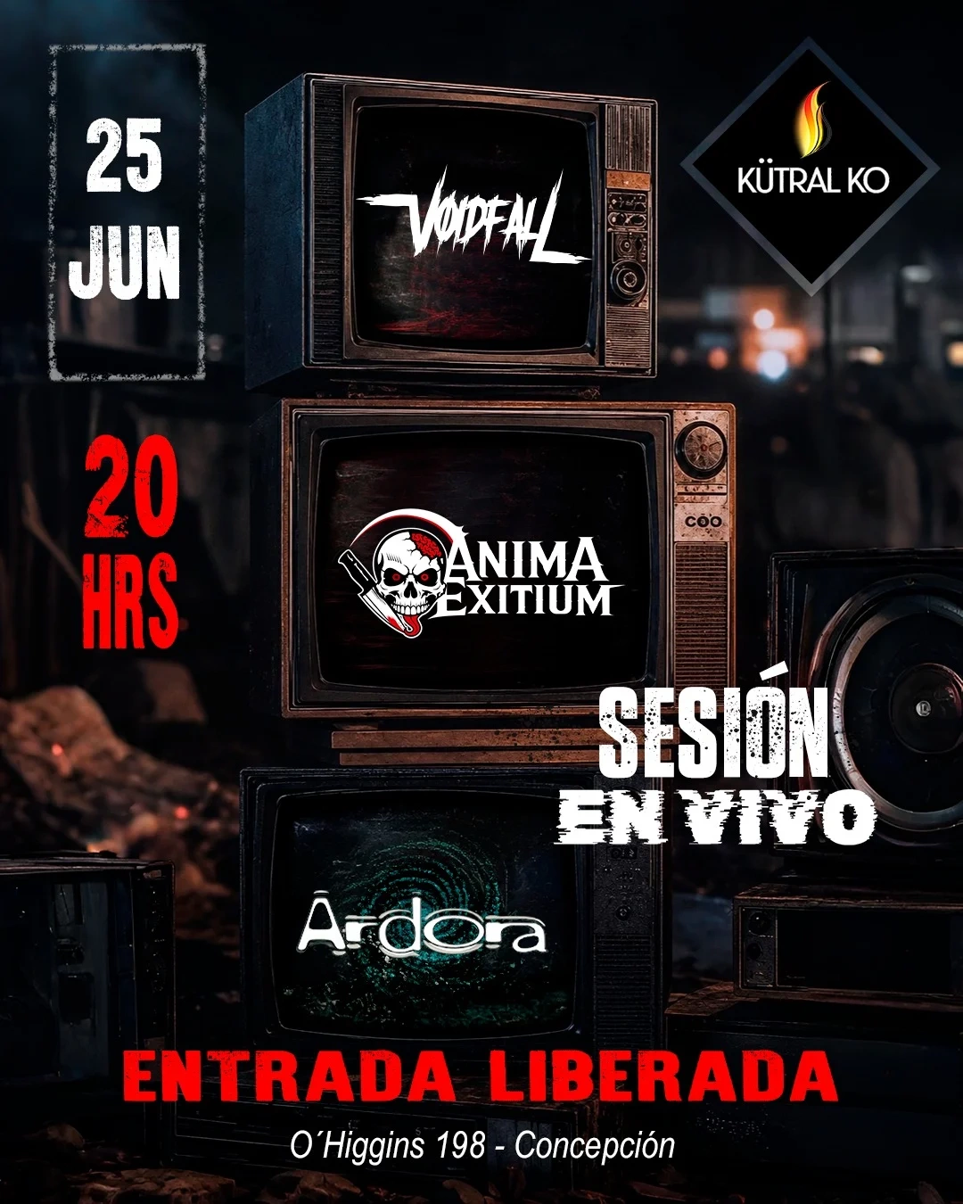 Sesión en Vivo en Kütral Ko