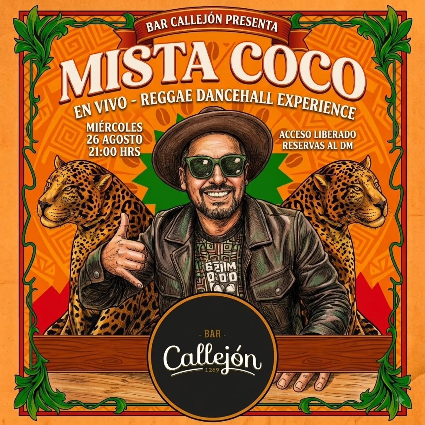 Mista Coco en Vivo - Reggae Dancehall Experience