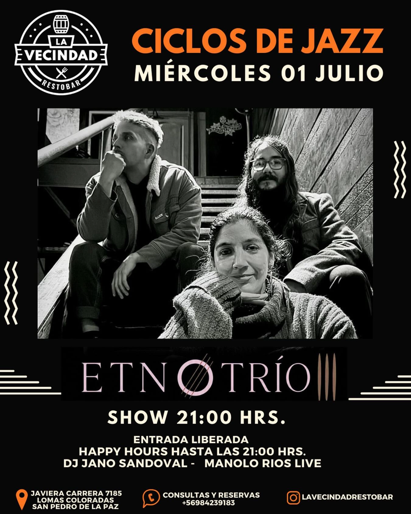 Ciclo de Jazz - Etnotrío