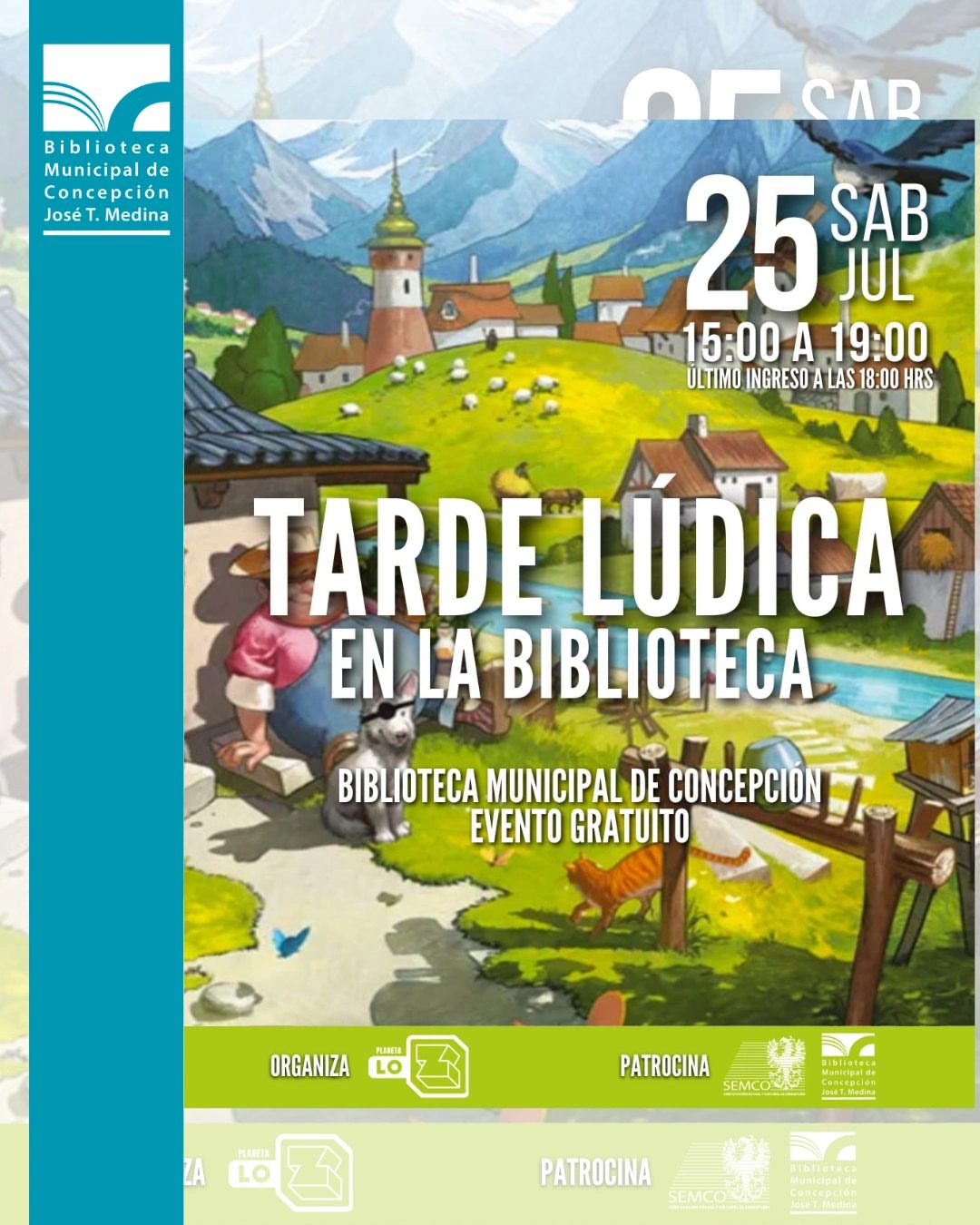 Tarde Lúdica en la Biblioteca